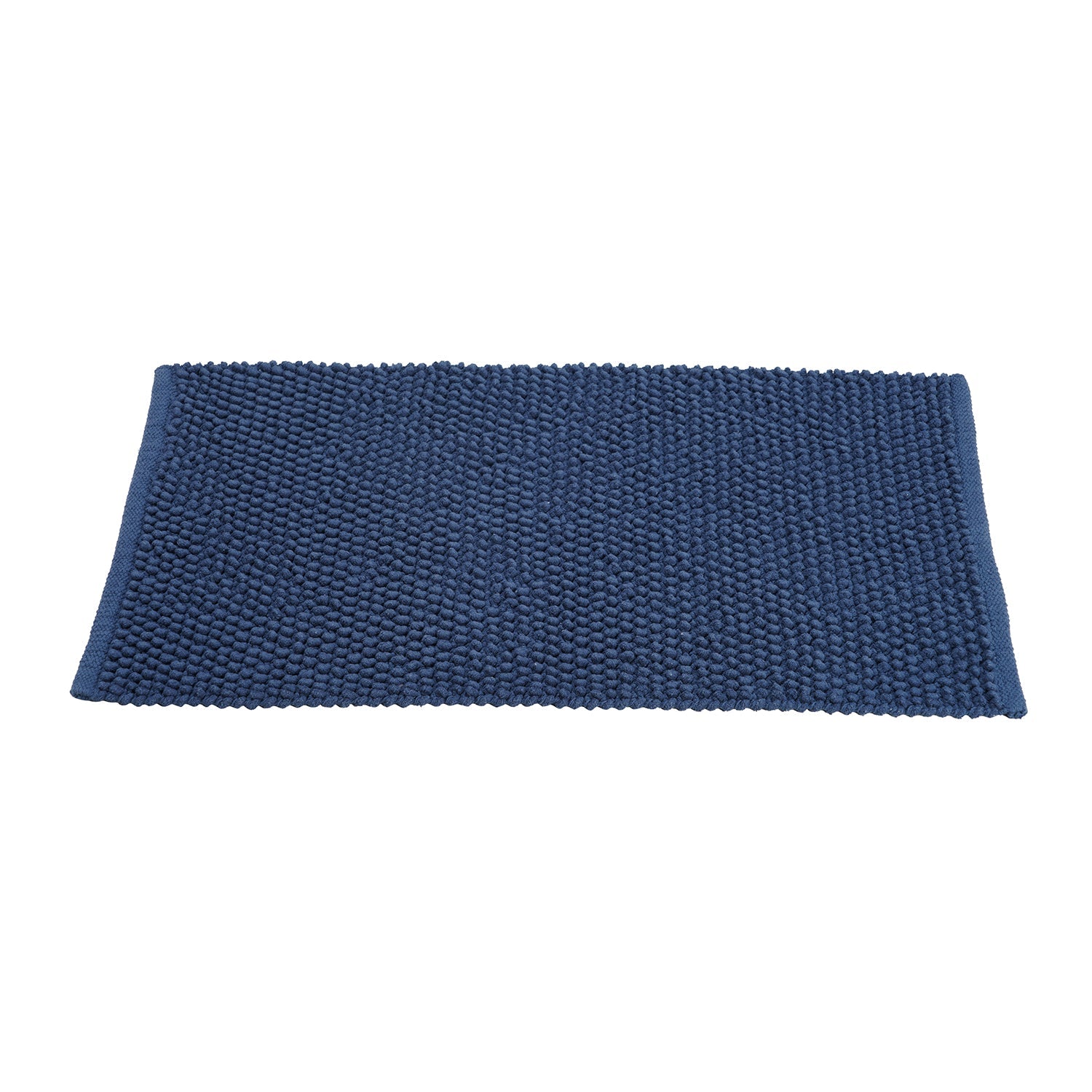 Dark Blue Reversible Bathmat 75×45cm