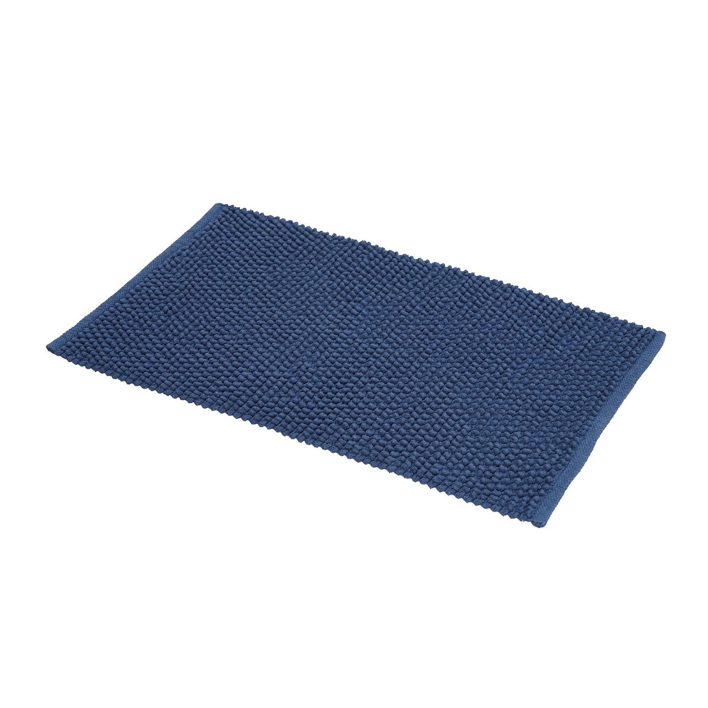 Dark Blue Reversible Bathmat 75×45cm