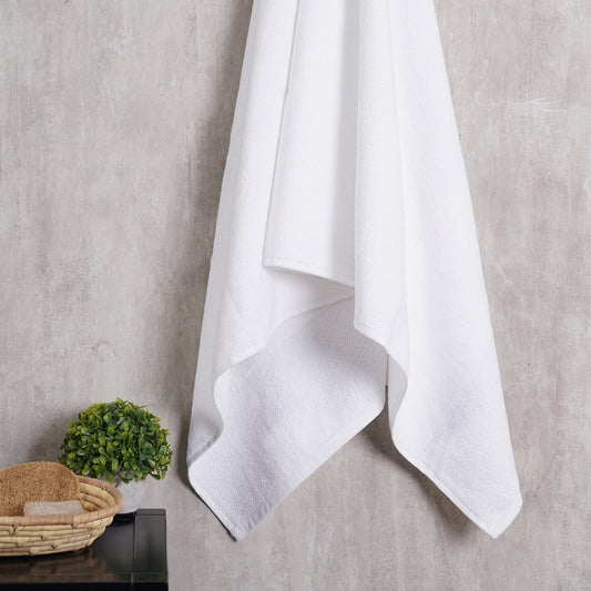 Bath Towel, White, 75X150Cm