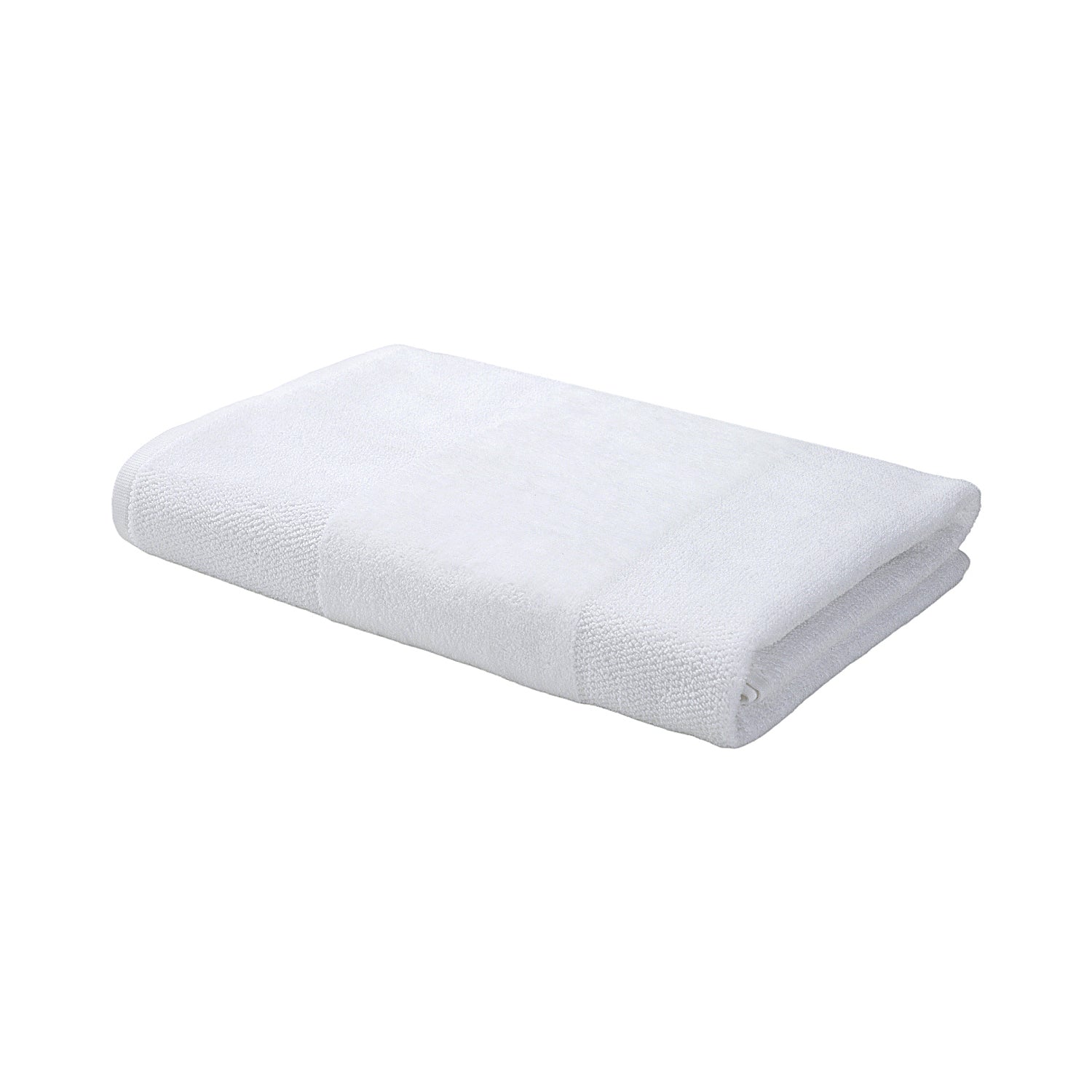 Bath Towel, White, 75X150Cm