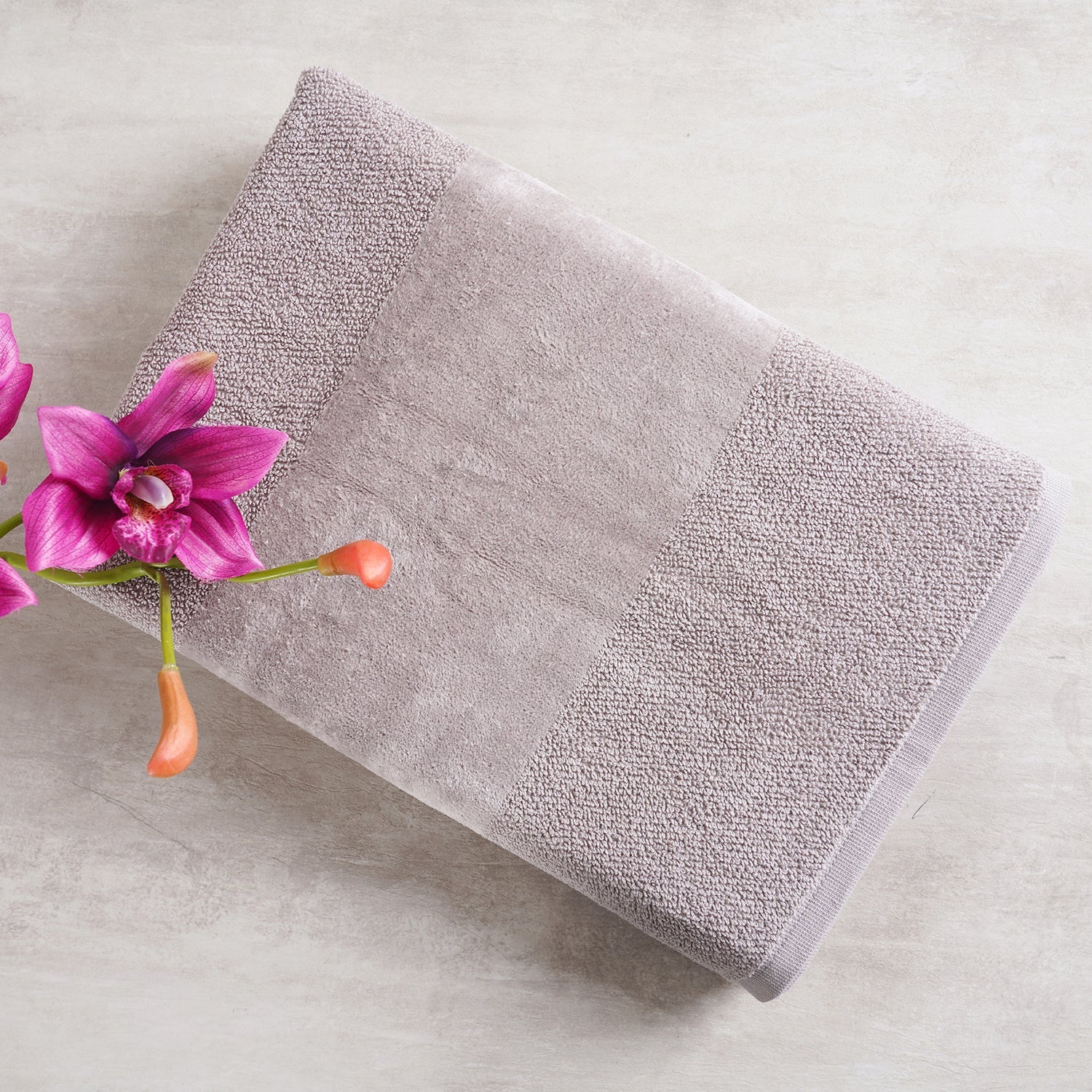 Bath Towel, Ash, 75X150Cm