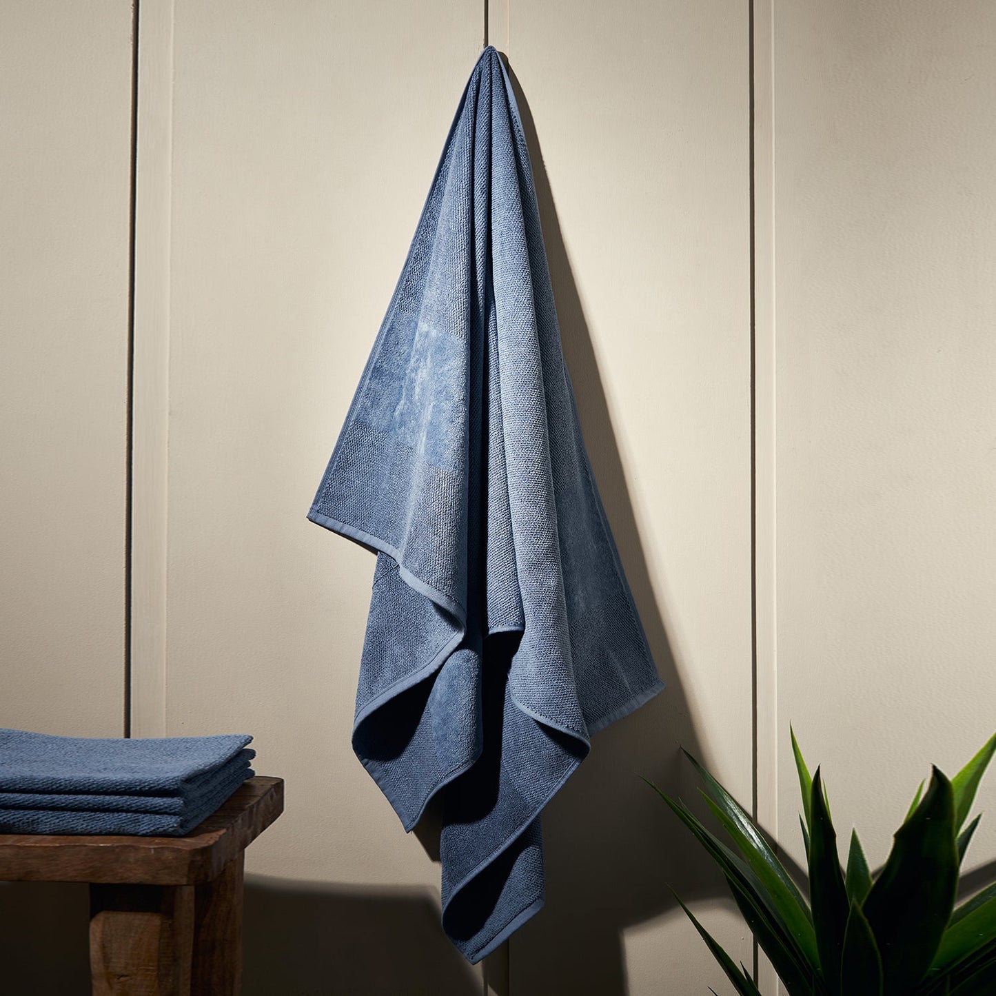 Bath Towel, Indigo, 75X150Cm