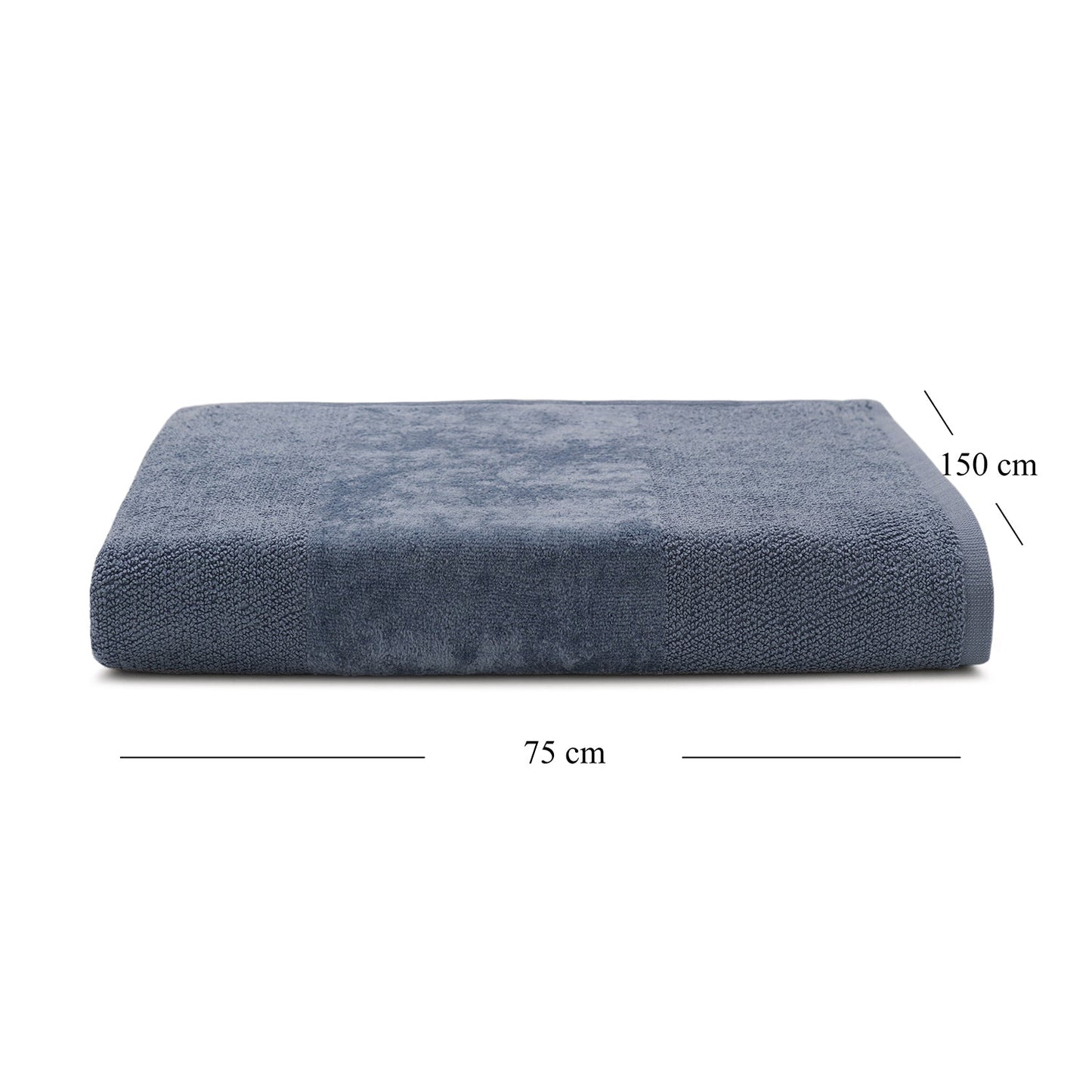 Bath Towel, Indigo, 75X150Cm