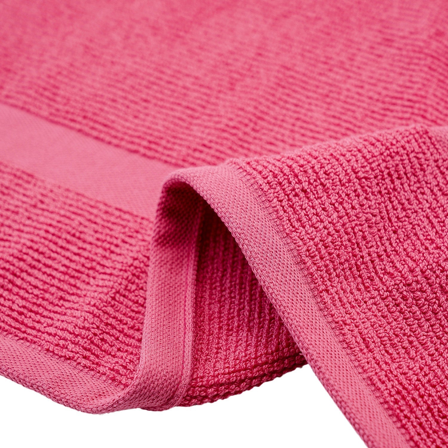 Pink Cotton Bath Towel 75×45cm