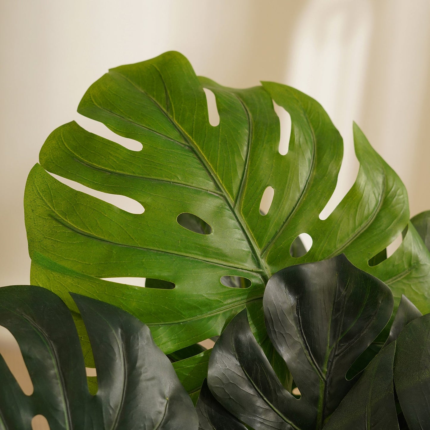Green Artificial Monstera Potted Plant