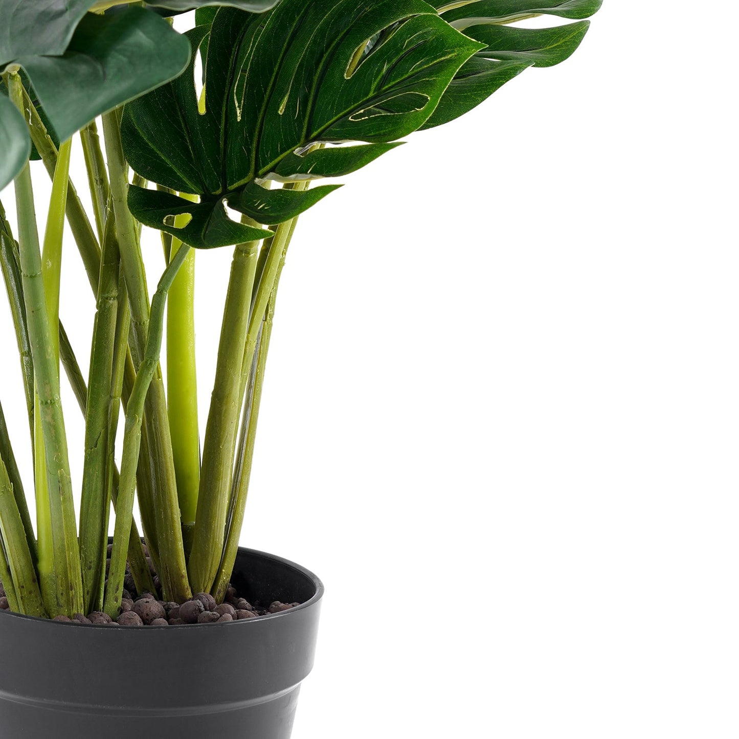Green Artificial Monstera Potted Plant