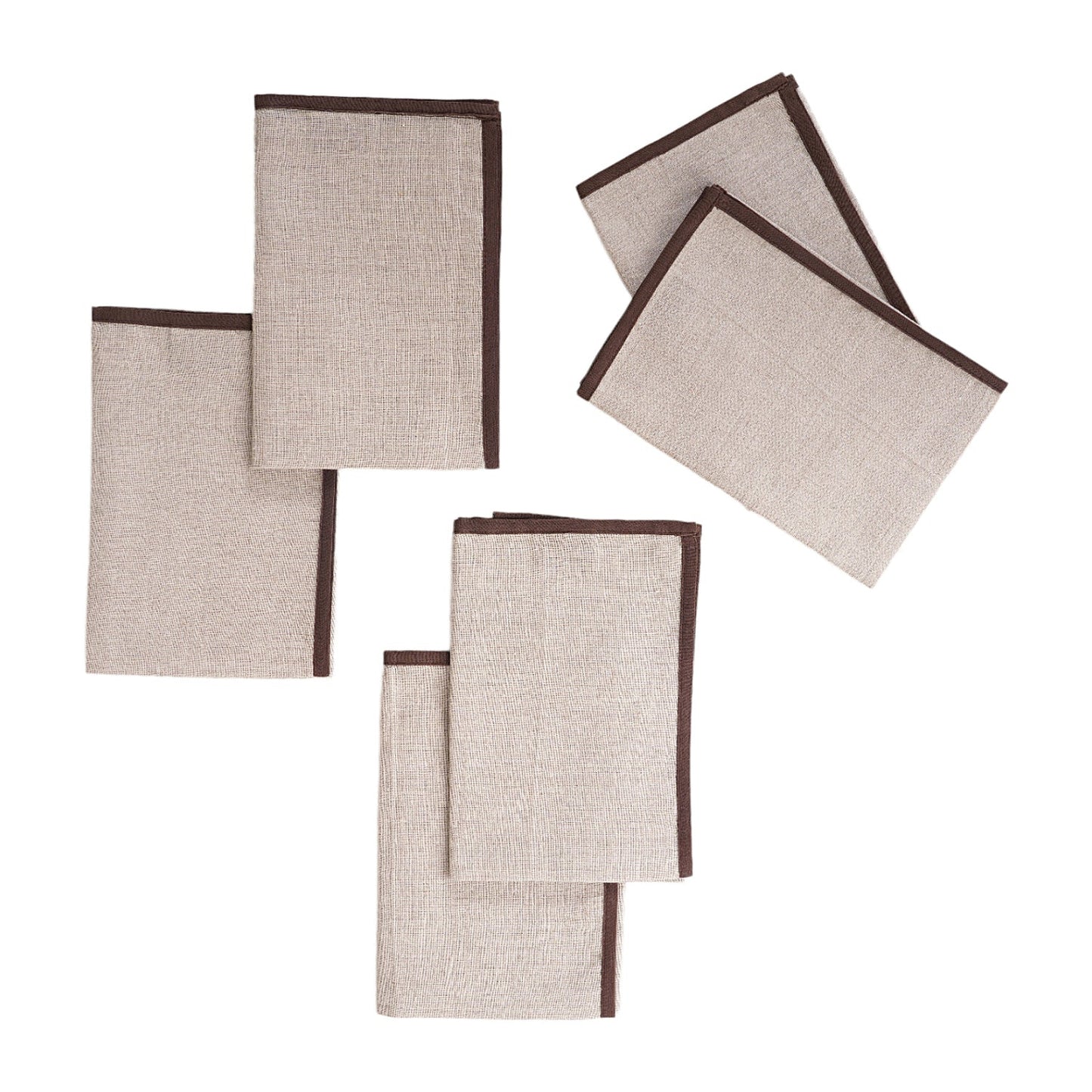 Elite Napkin, Natural Brown, 40X40 Cm