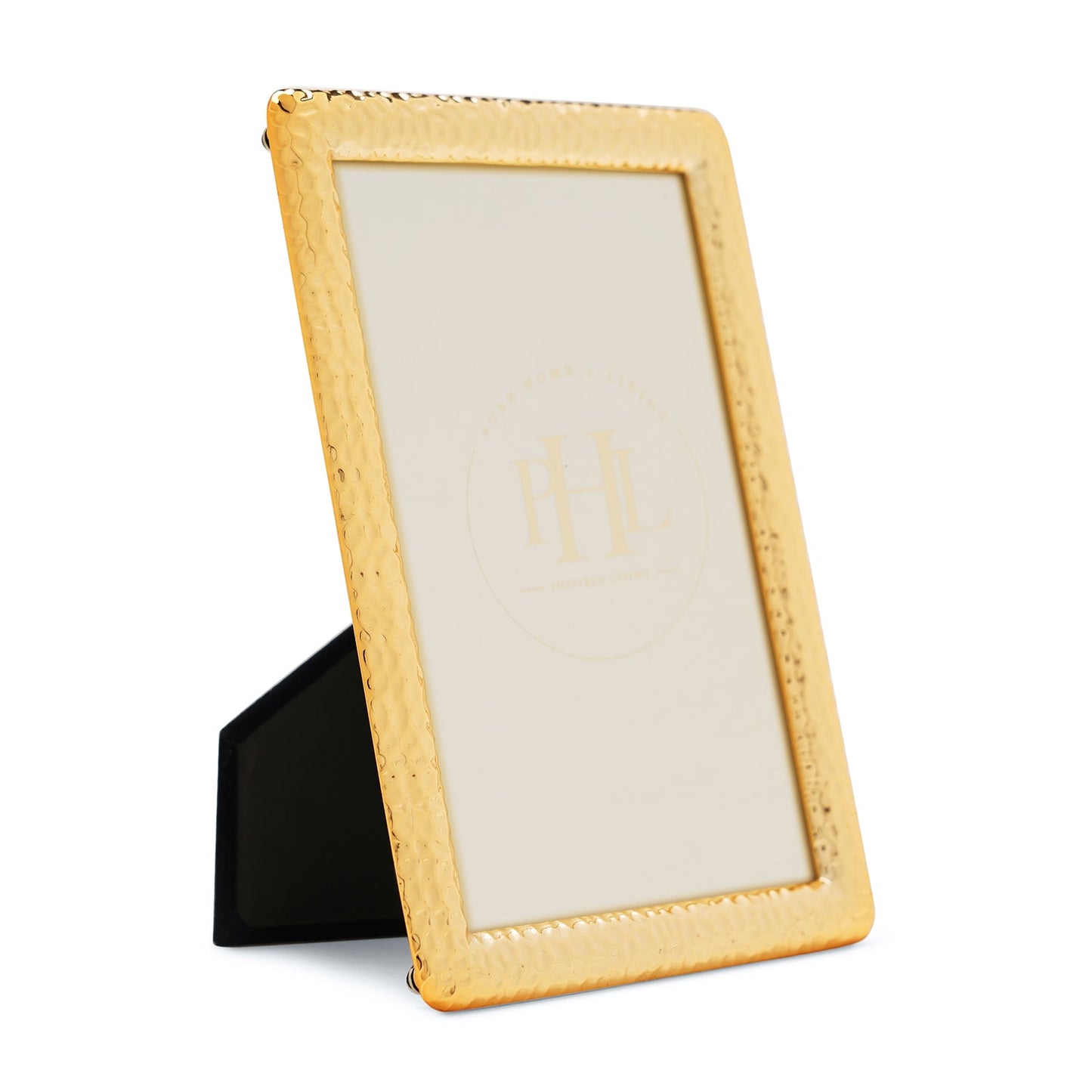 Gold Plated Hammered Metal Frame - Small