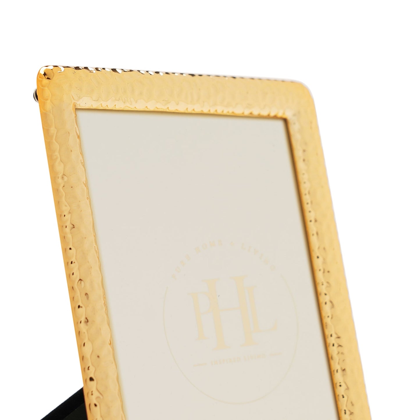 Gold Plated Hammered Metal Frame - Small