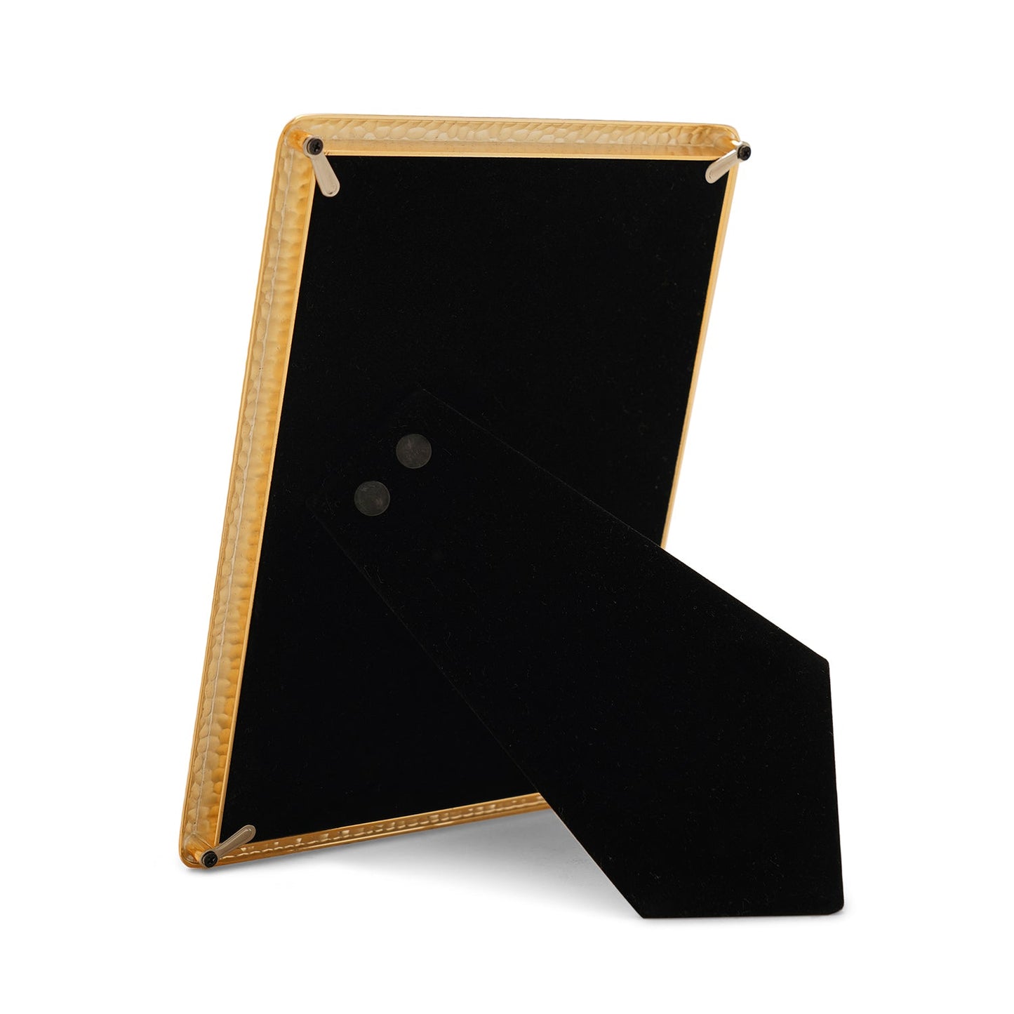Gold Plated Hammered Metal Frame - Medium
