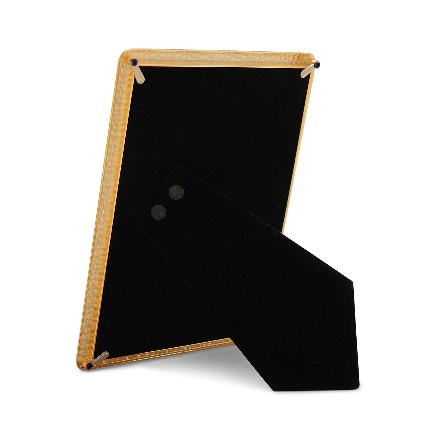 Gold Plated Hammered Metal Frame - Medium