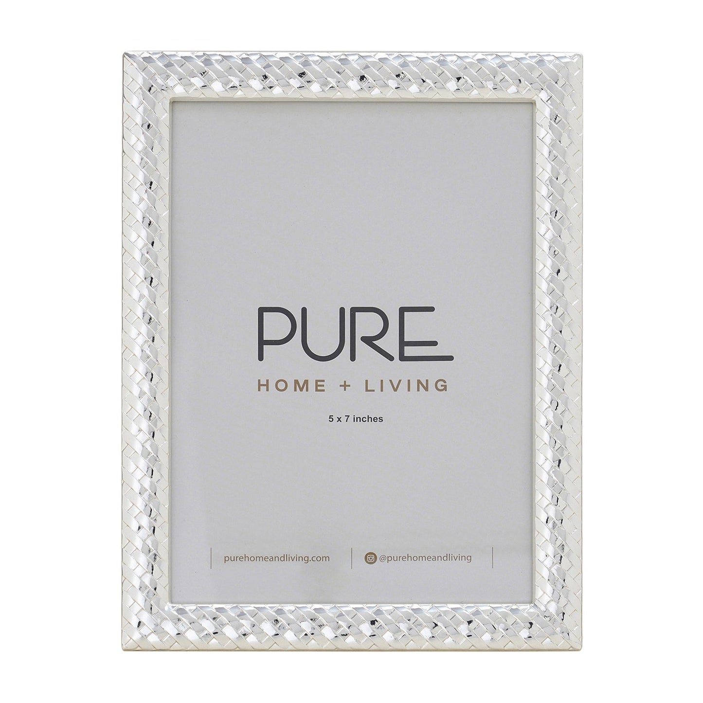 Prisma Silver Plated Photo Frame