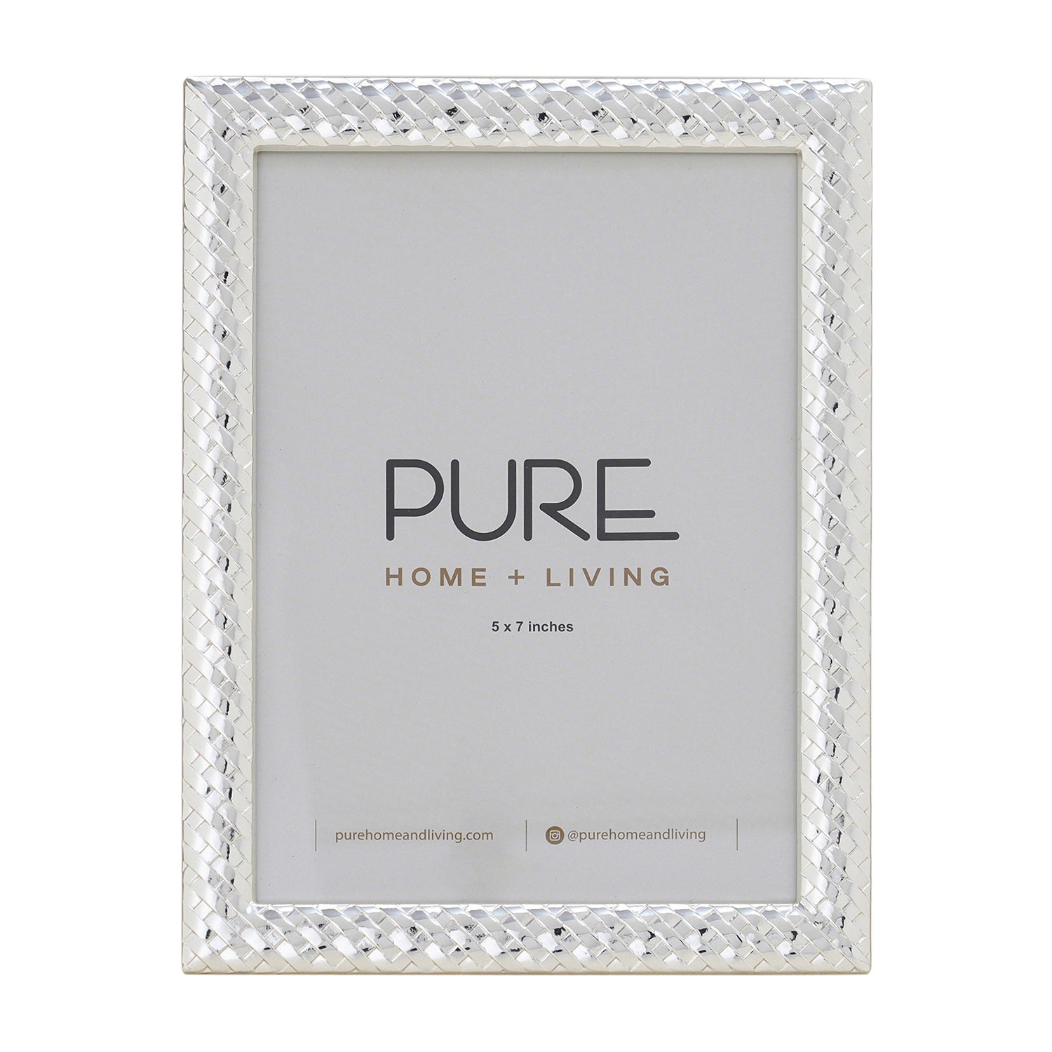 Prisma Silver Plated Photo Frame