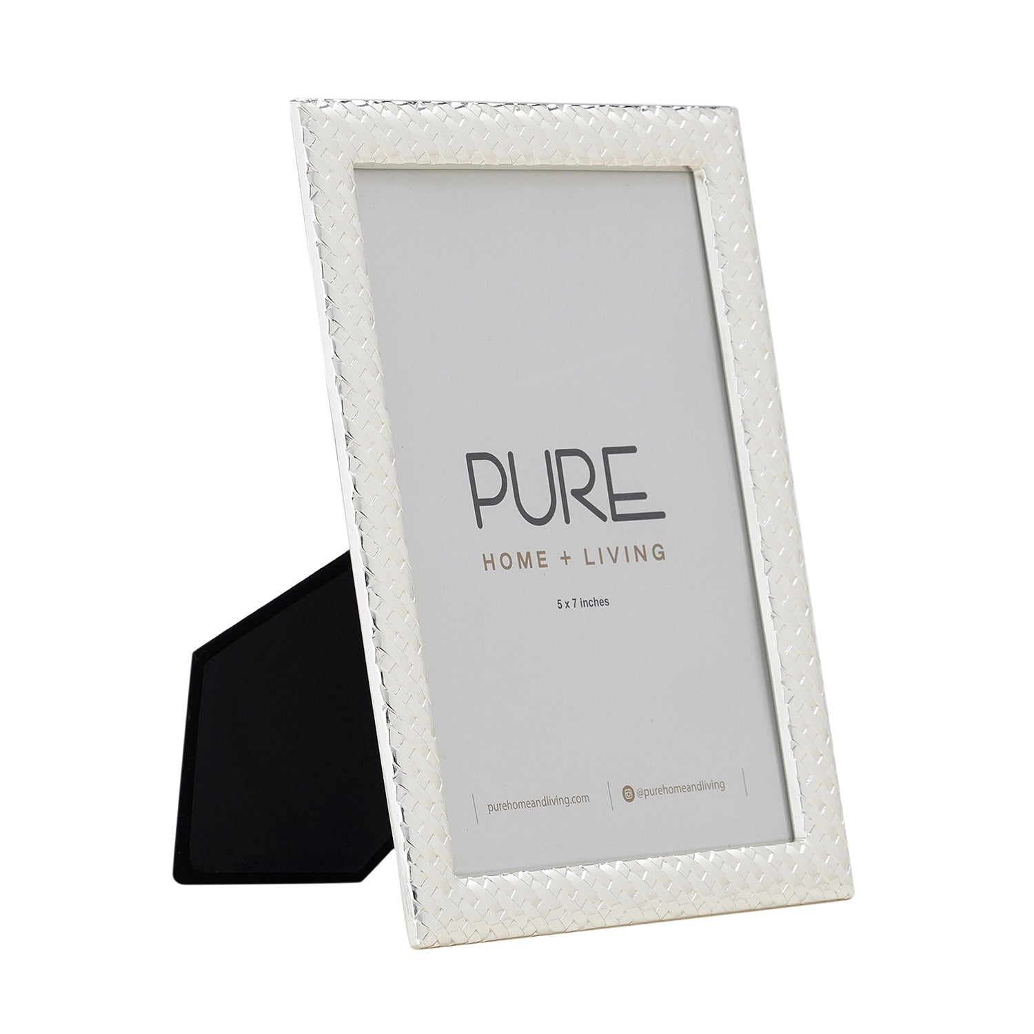Prisma Silver Plated Photo Frame