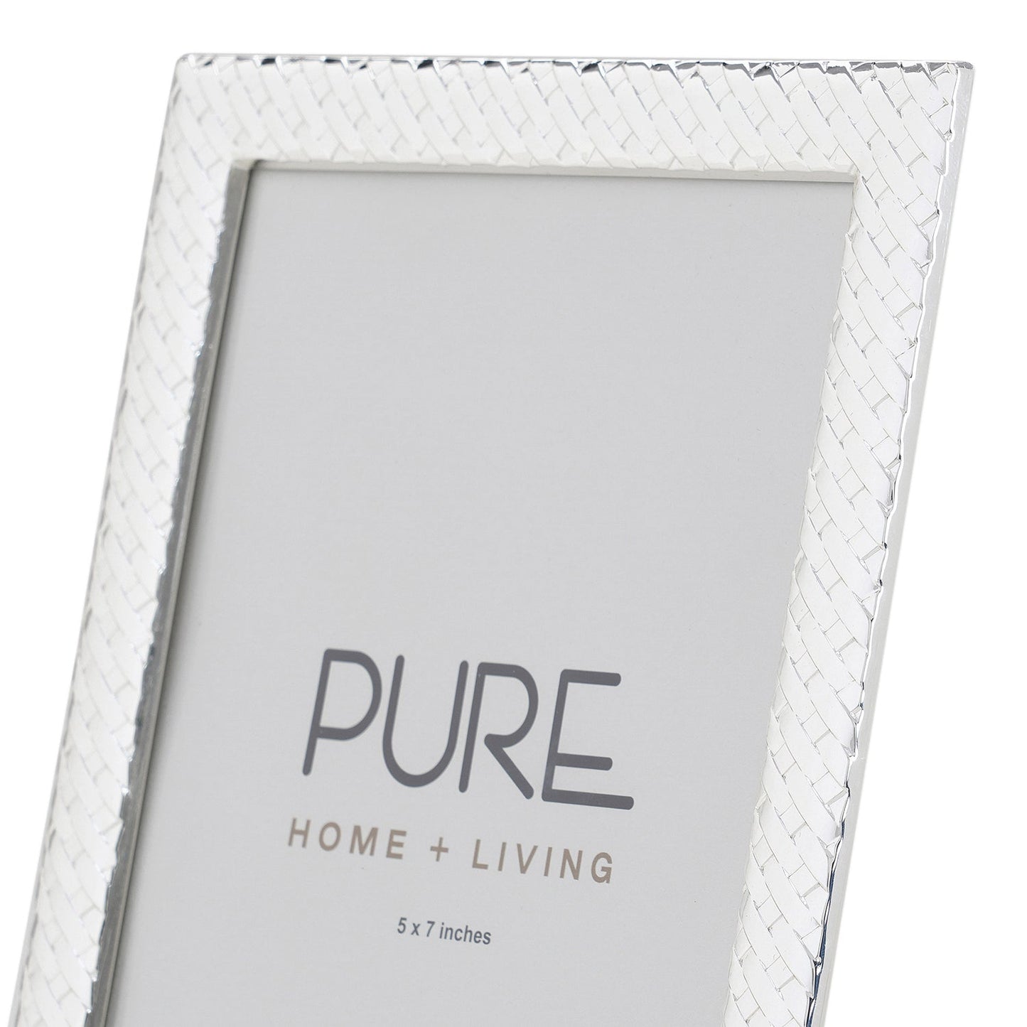 Prisma Silver Plated Photo Frame