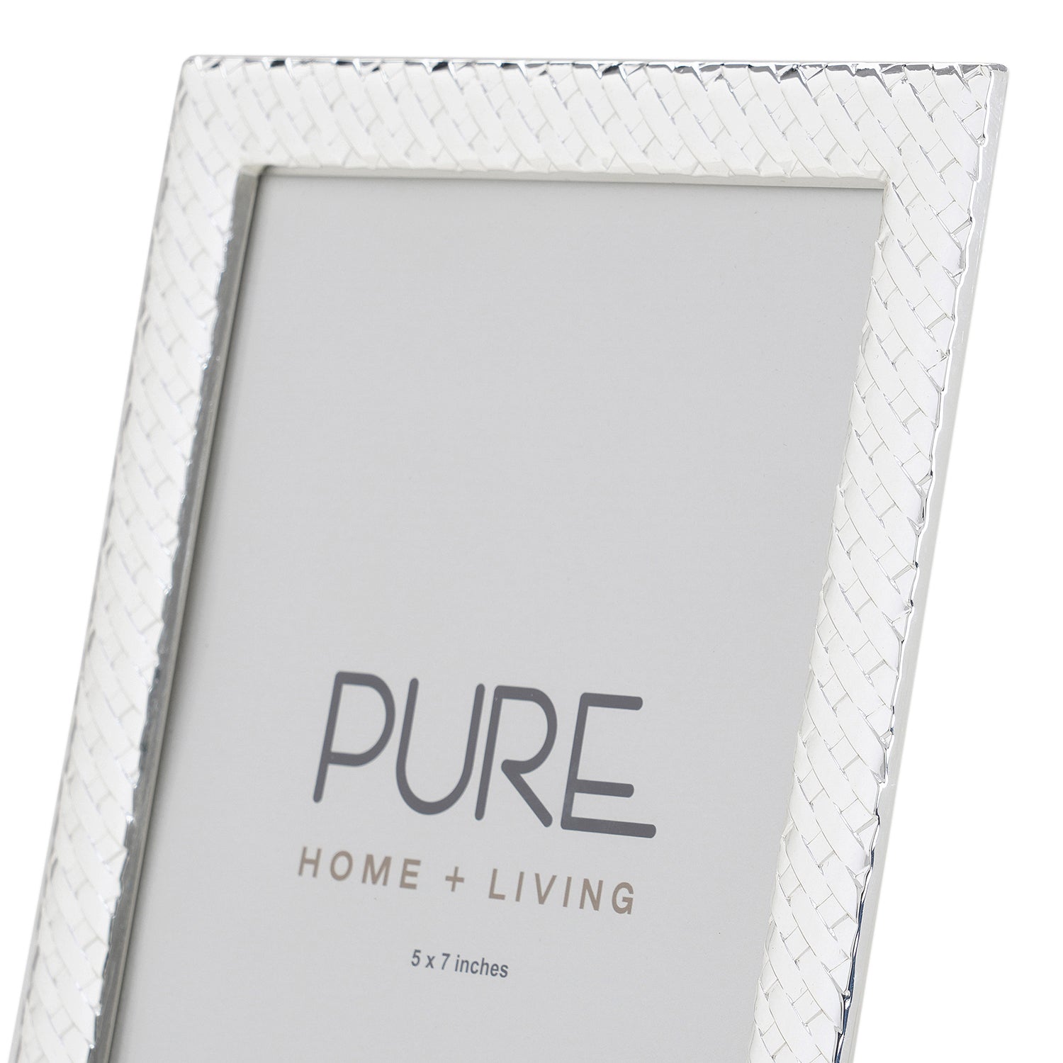 Prisma Silver Plated Photo Frame