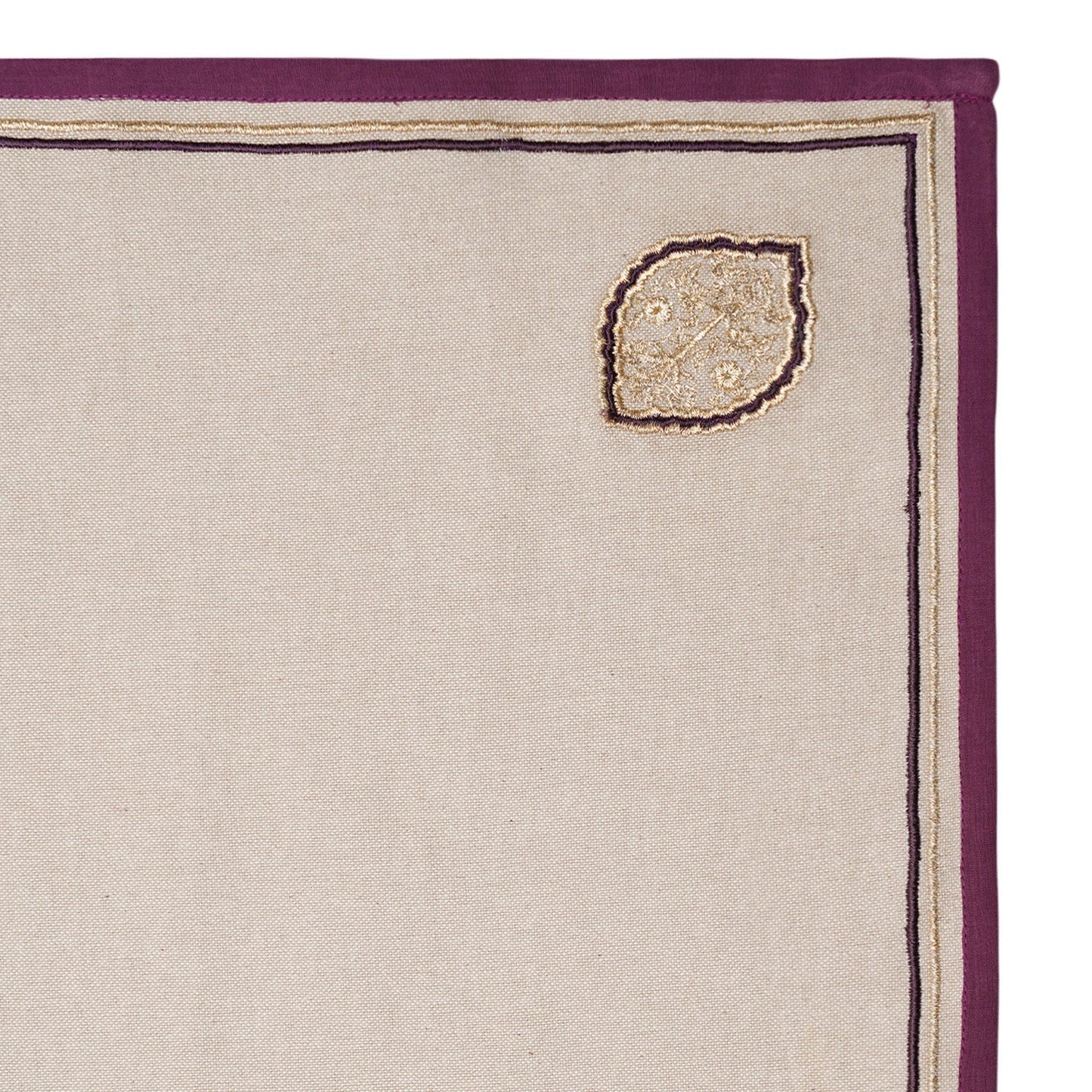 Set Of 6 Vera Purple Napkins