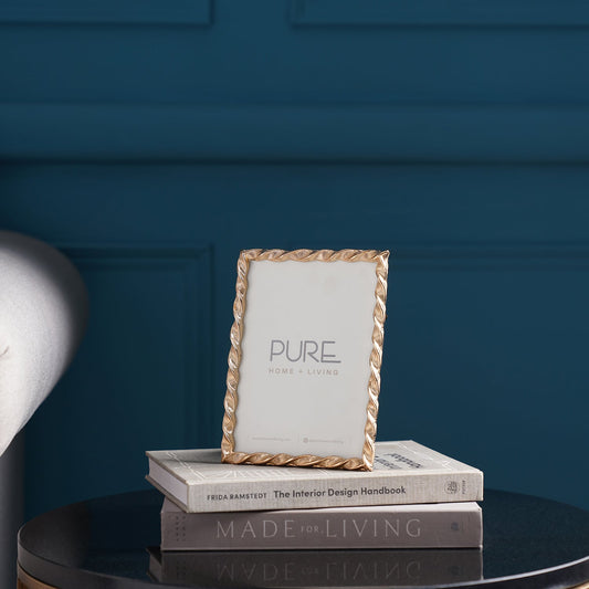 Gold Swivel Metal Photo Frame - Small
