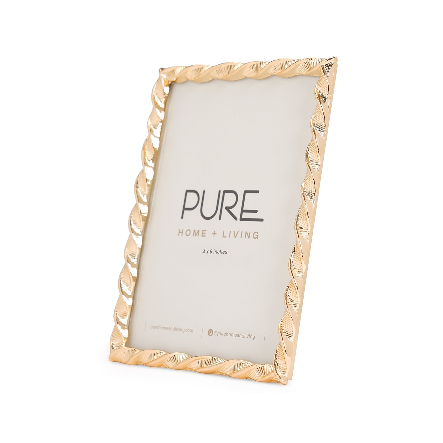 Gold Swivel Metal Photo Frame - Small