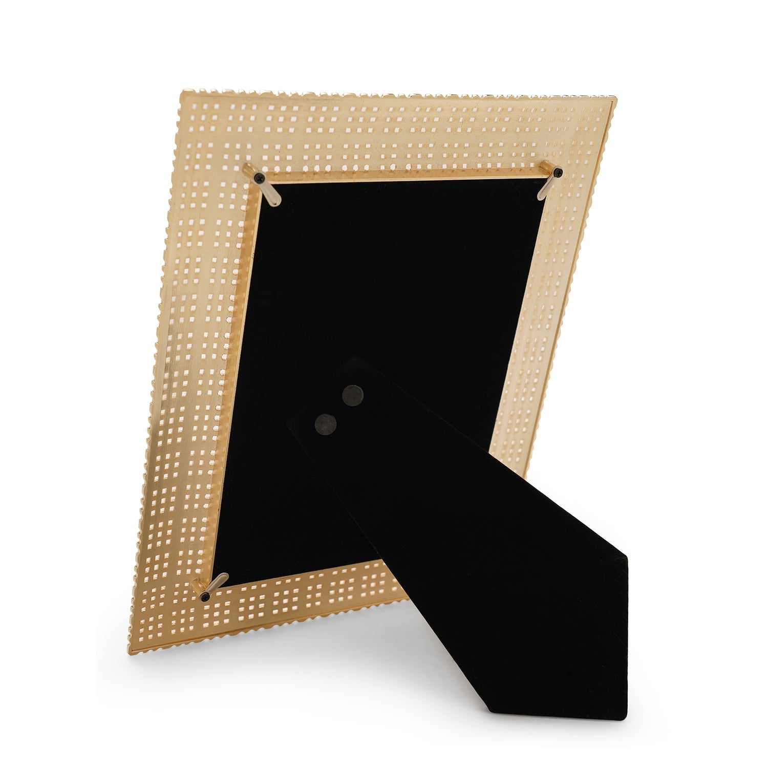 Gold Plated Intertwisted Metal Photo Frame - Large