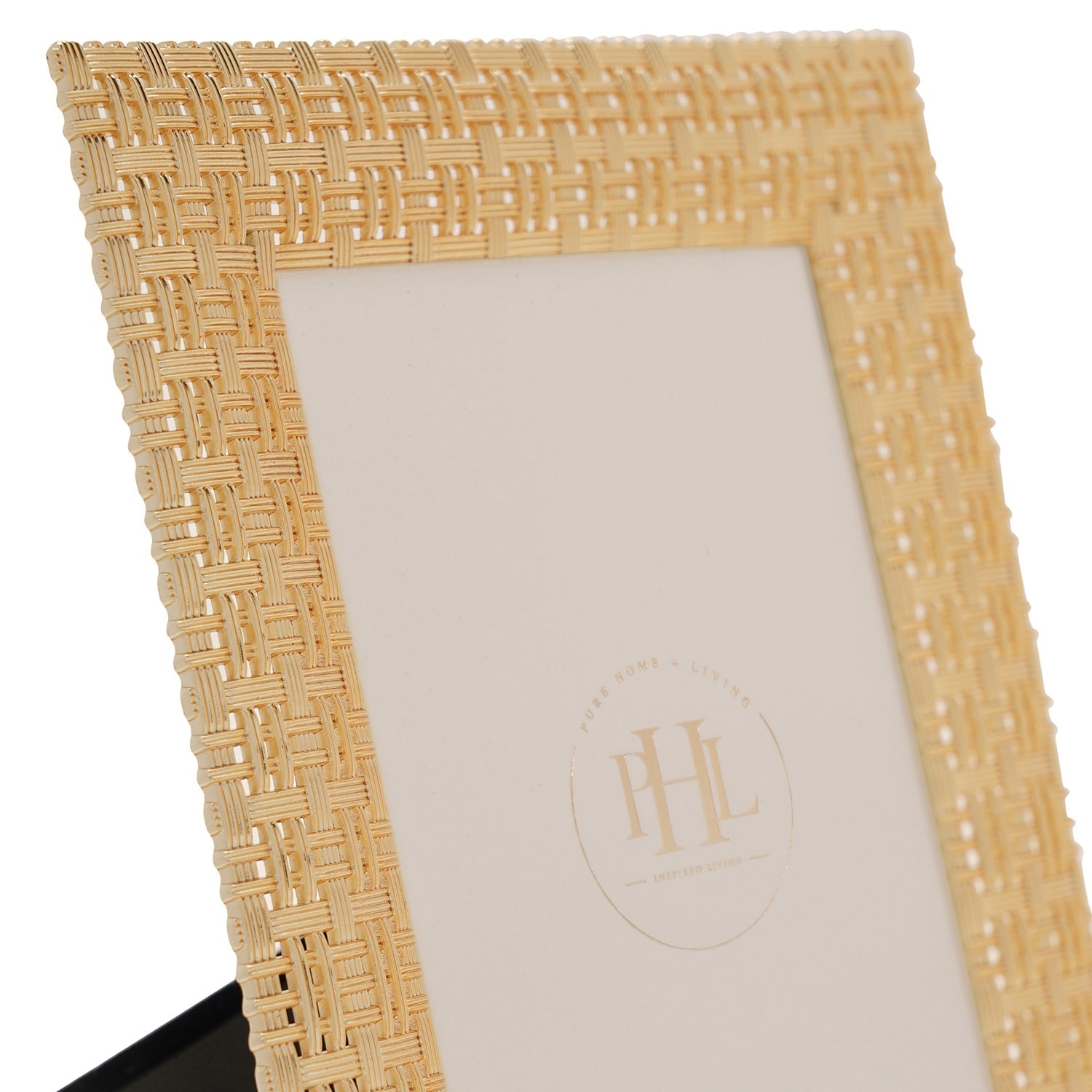 Gold Plated Intertwisted Metal Photo Frame - Large