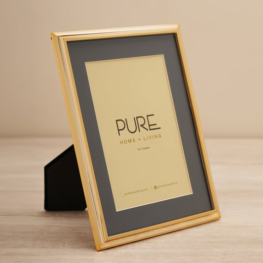 Gold Plated Metal Photo Frame - Large
