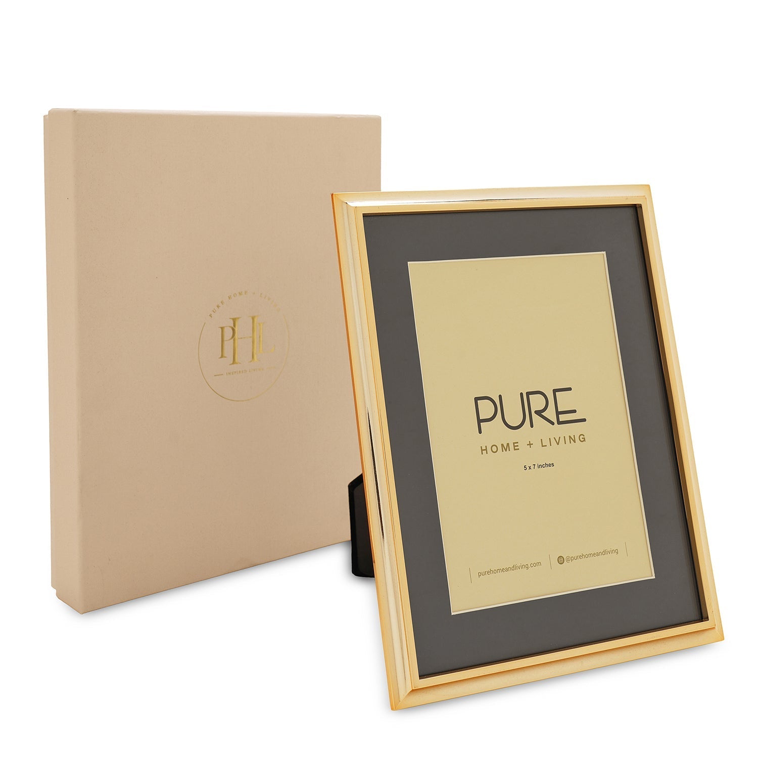 Gold Plated Metal Photo Frame - Large