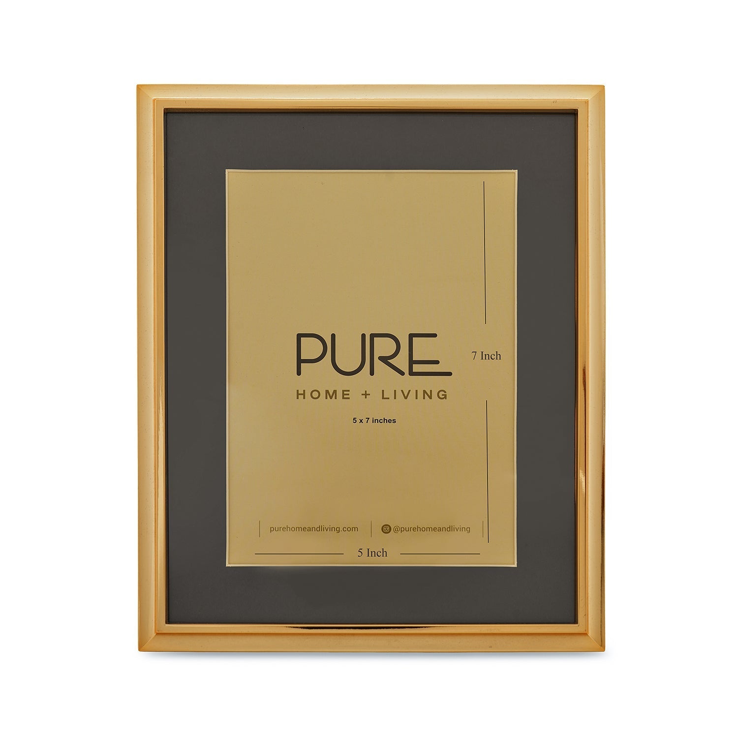 Gold Plated Metal Photo Frame - Large