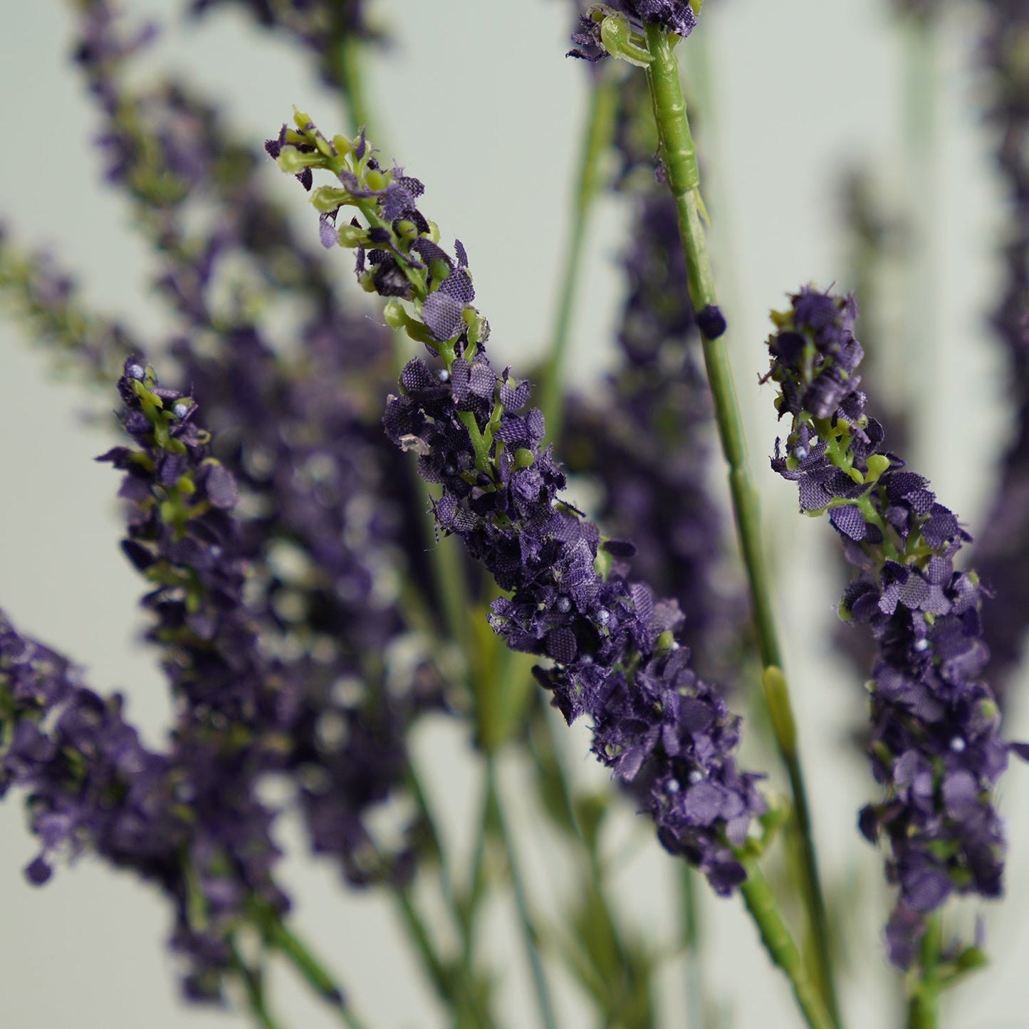 Purple Faux Lavender Spray Single