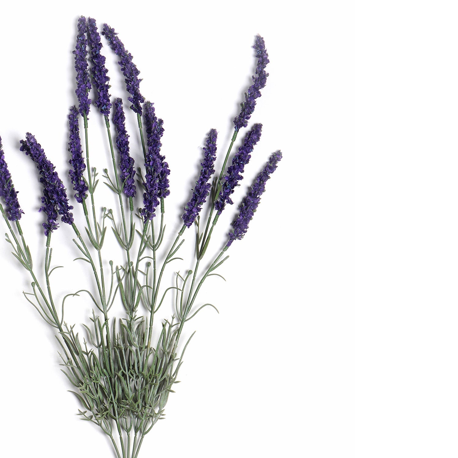 Purple Faux Lavender Spray Single