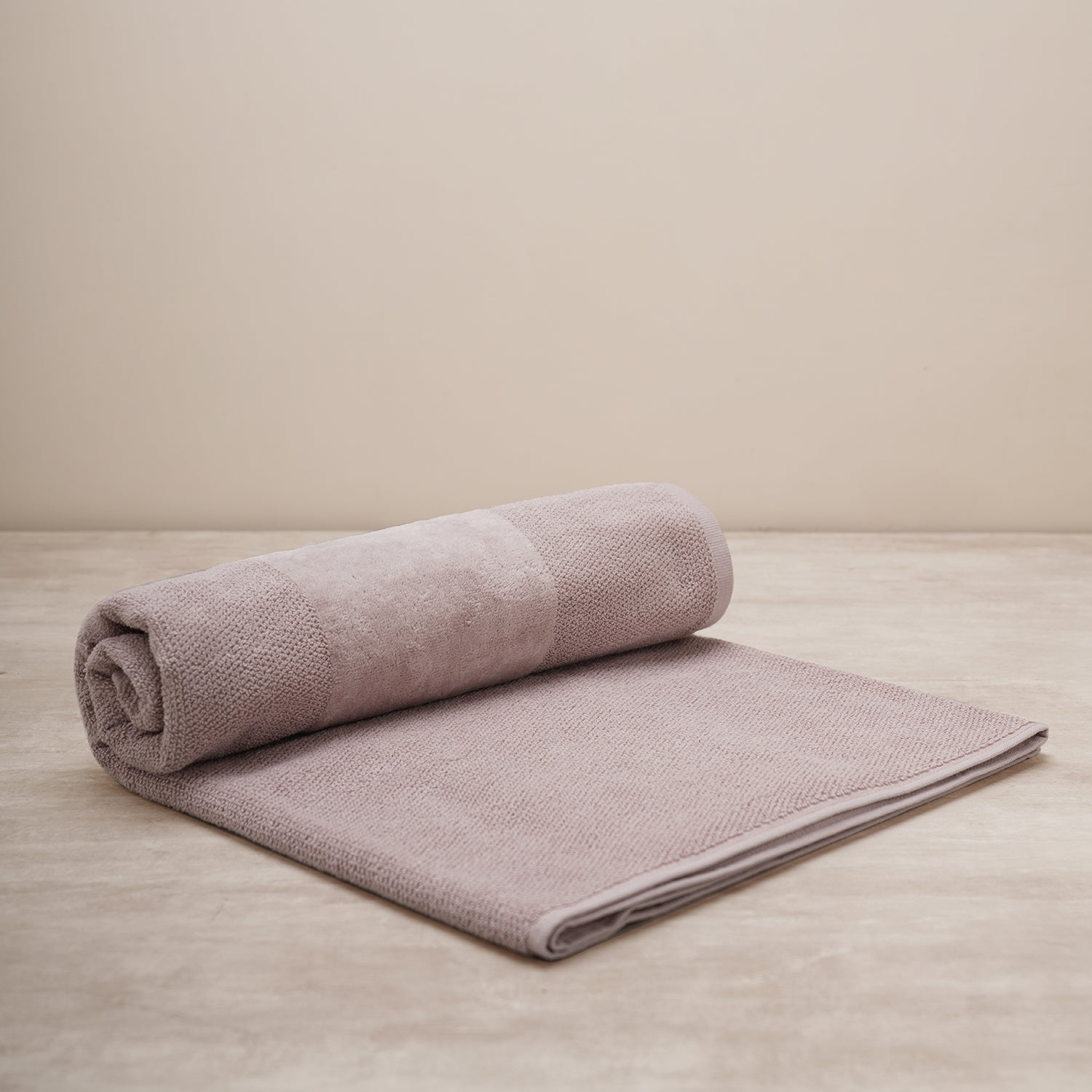 Light  Pink Cotton Bath Towel