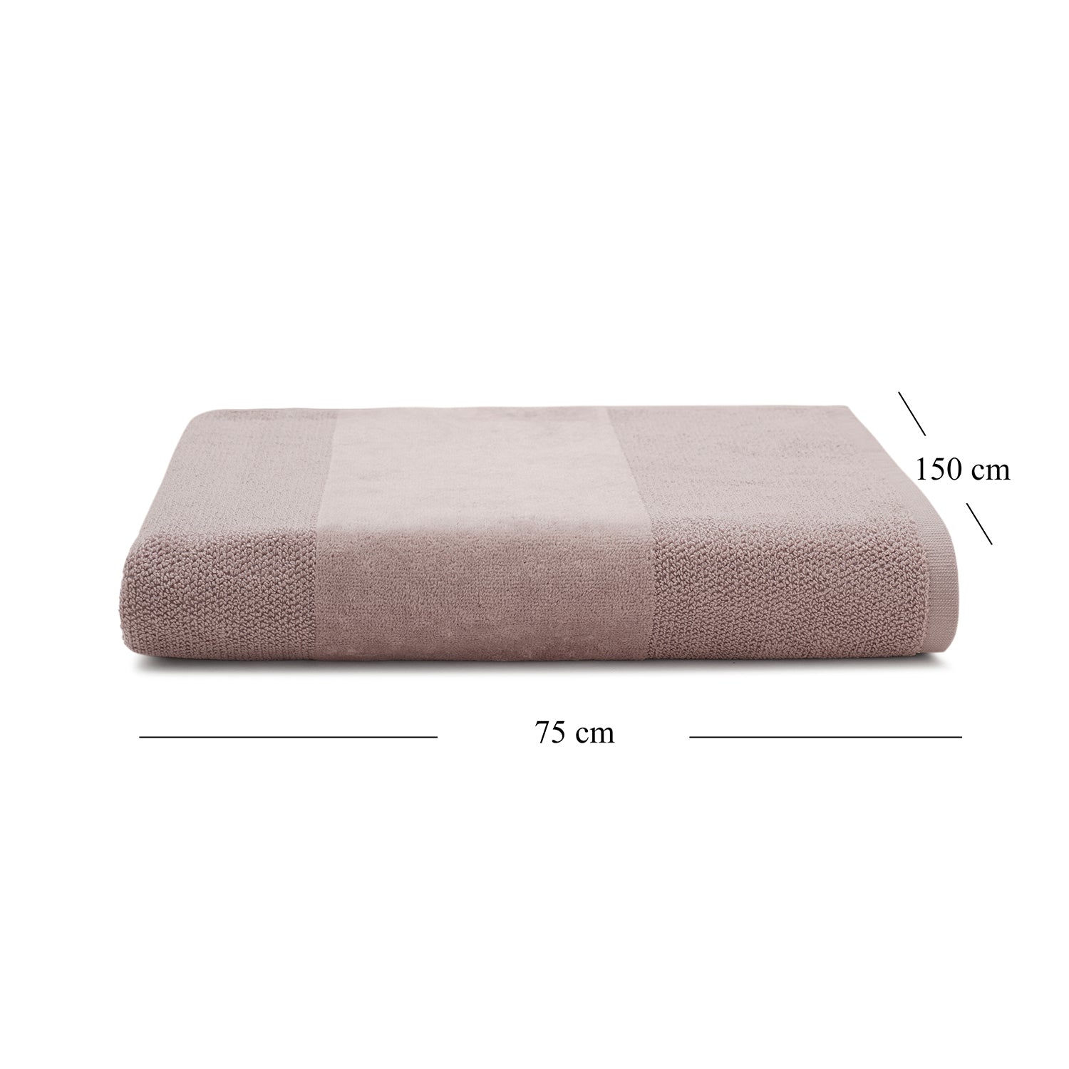 Light  Pink Cotton Bath Towel