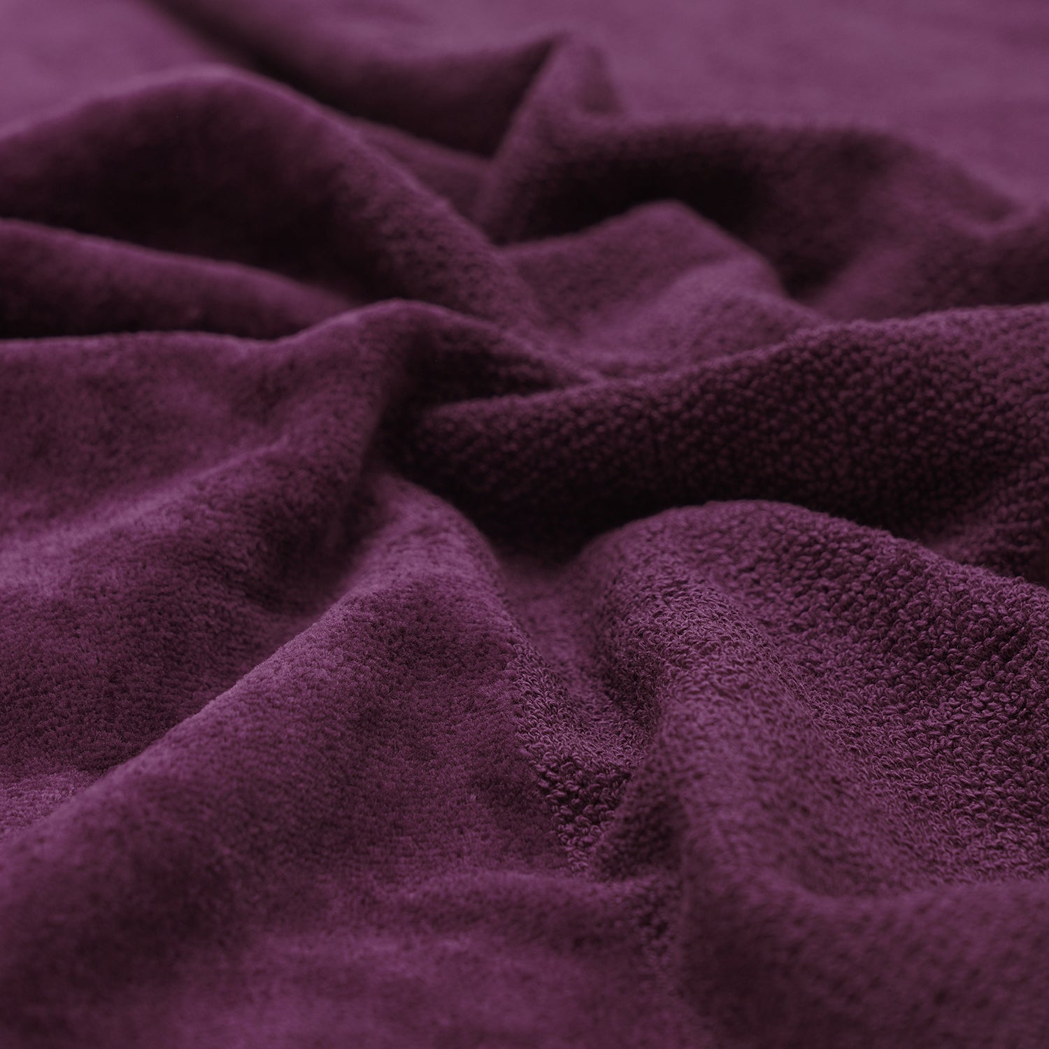 Purple Cotton Bath Towel