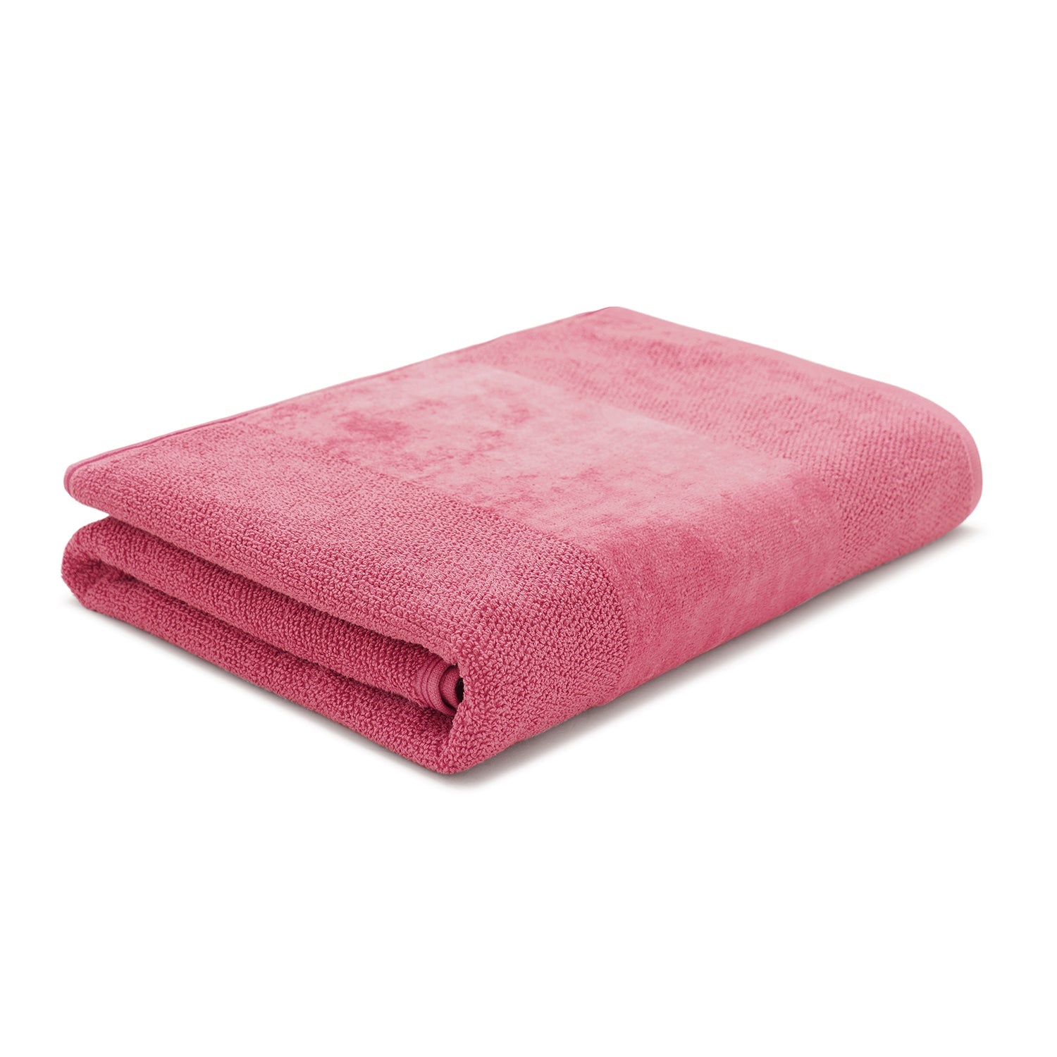 Dark Pink Cotton Bath Towel