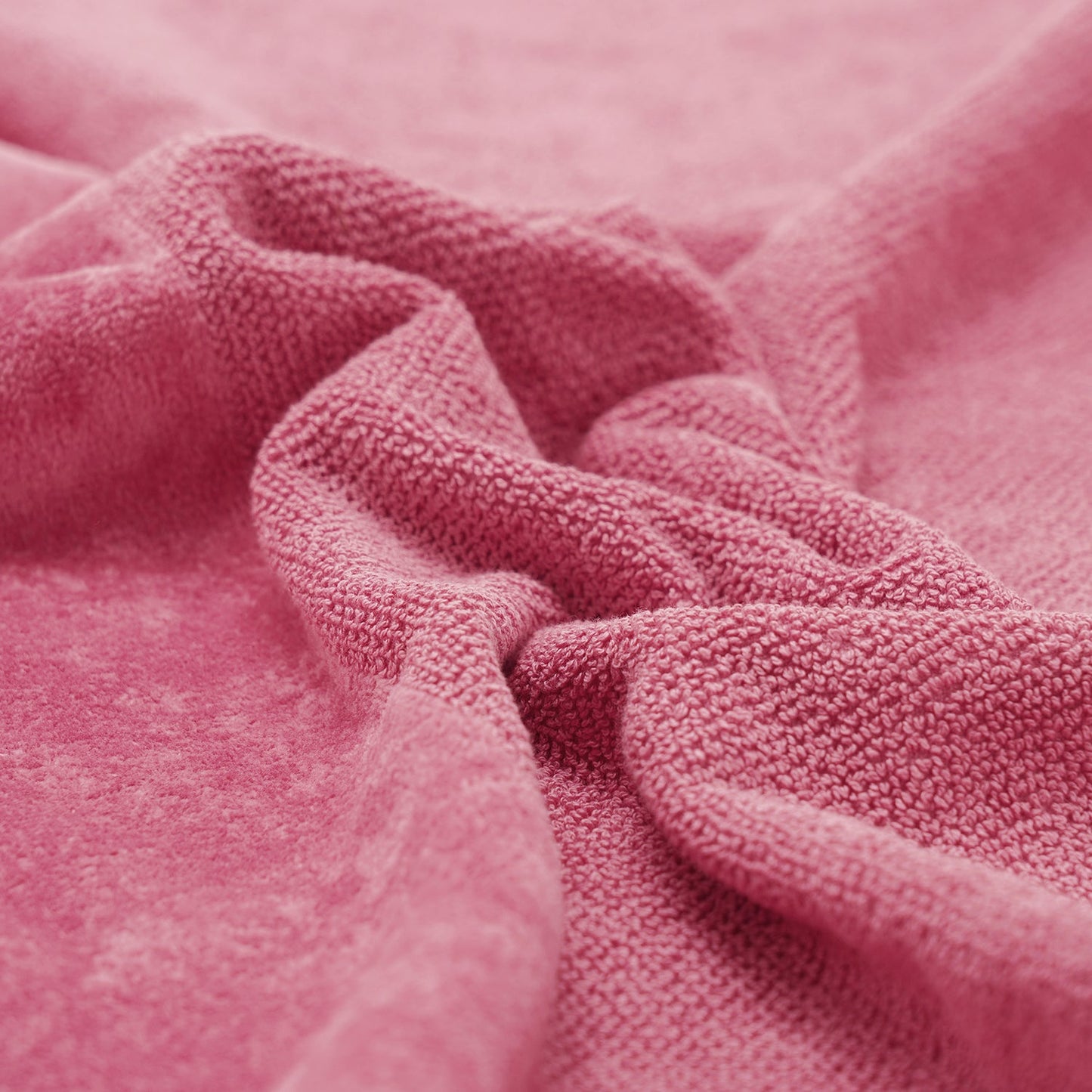 Dark Pink Cotton Bath Towel