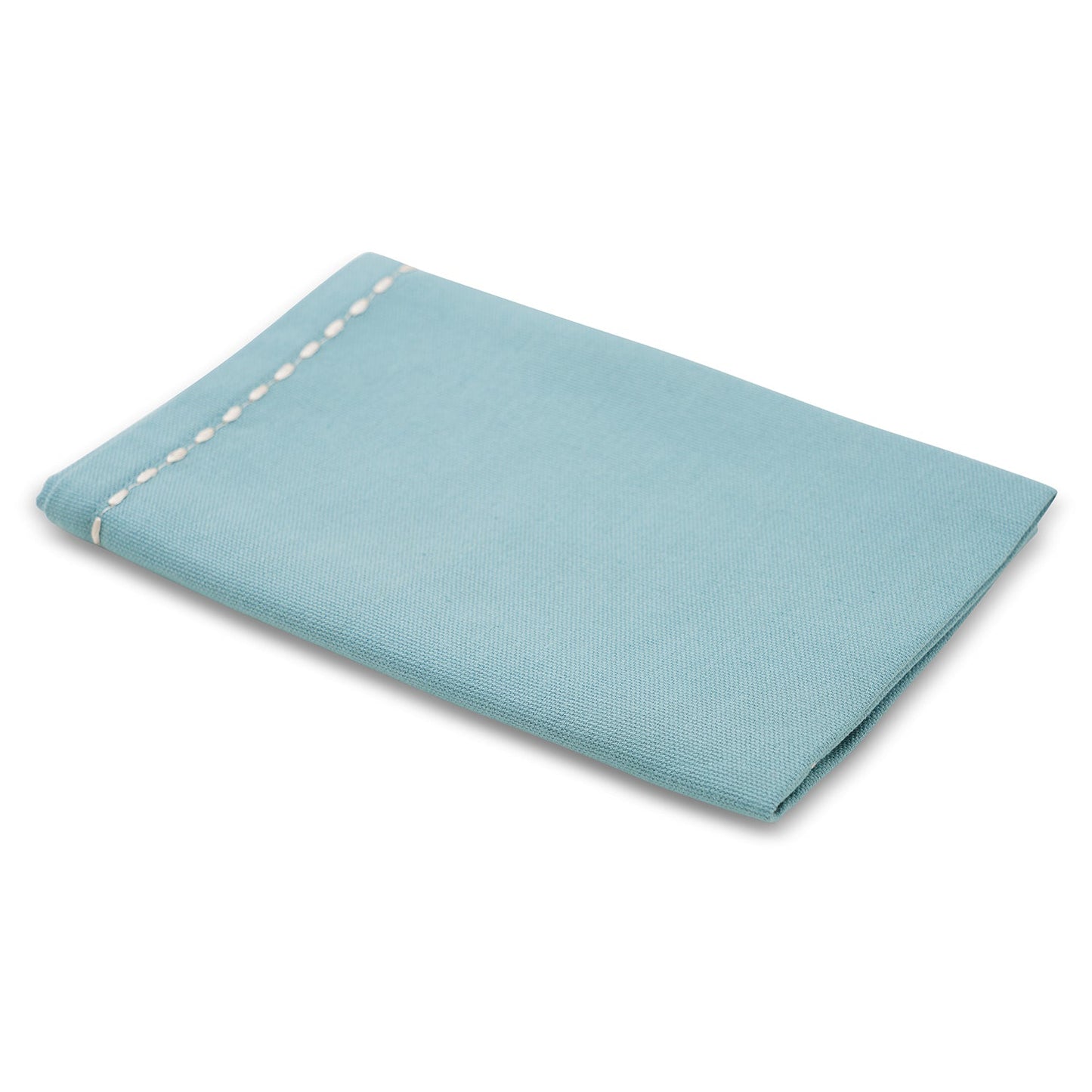 Set Of 4 Blue Cotton Napkins