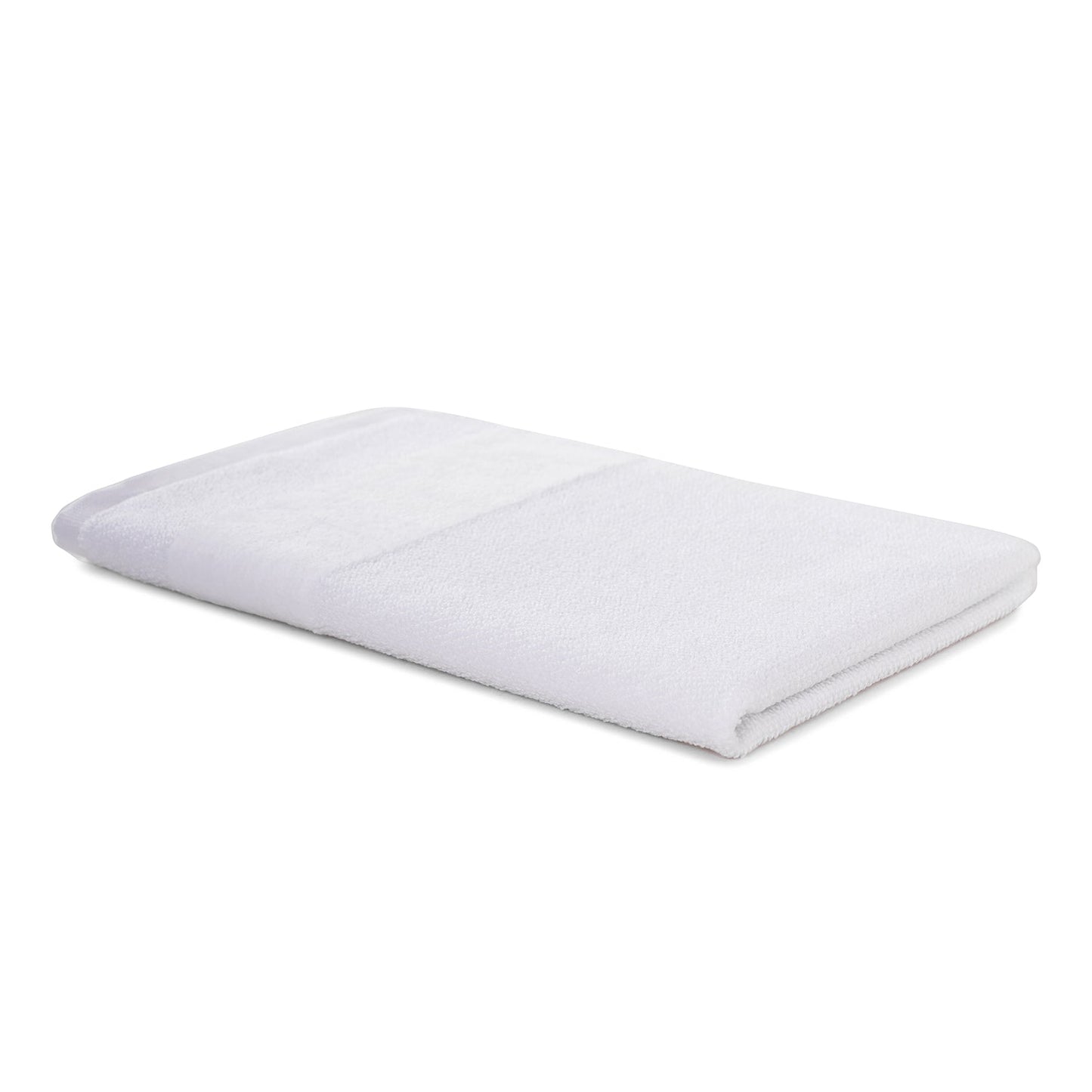 Set Of 4 White Cotton Hand Towel