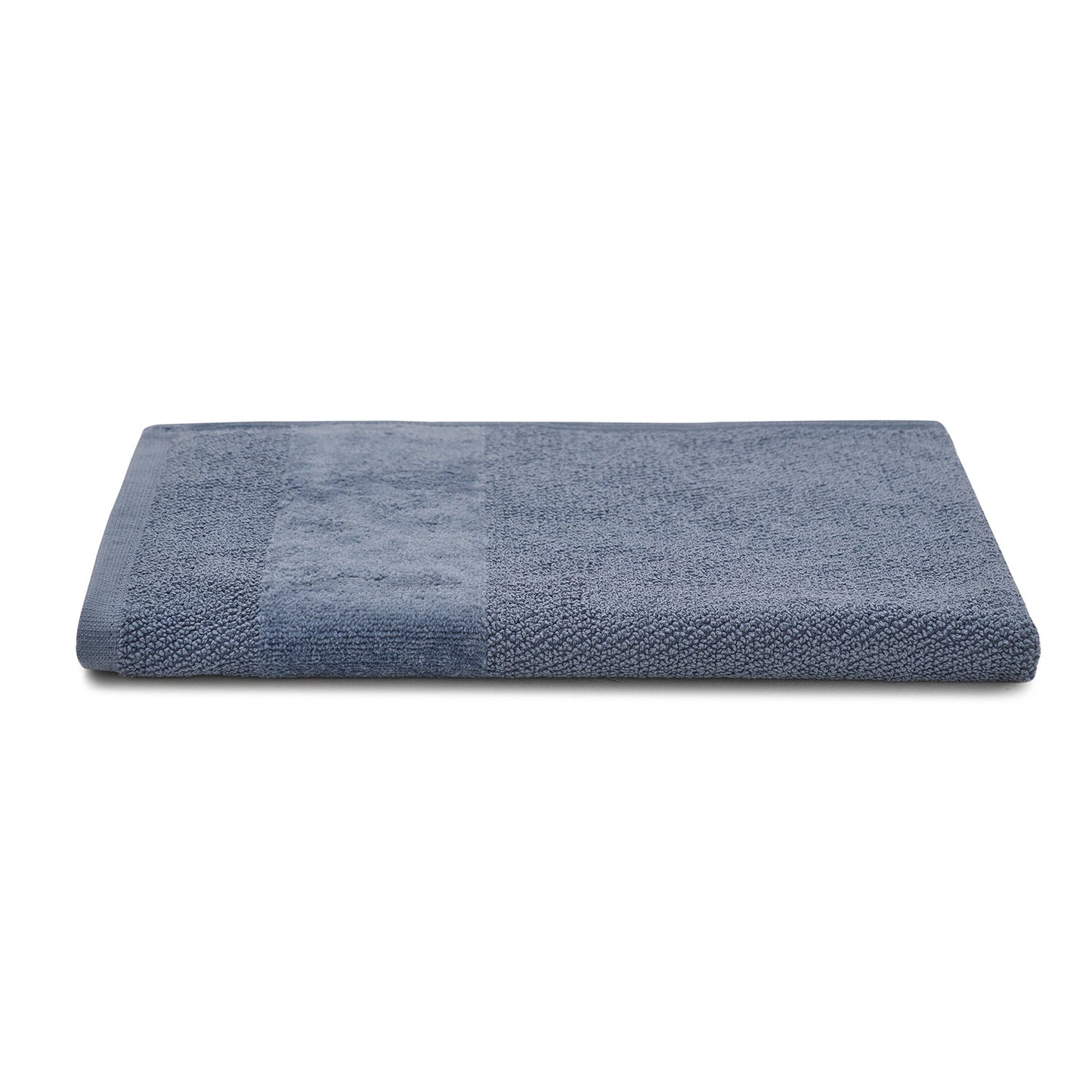 Set Of 4 Indigo Cotton Hand Towel