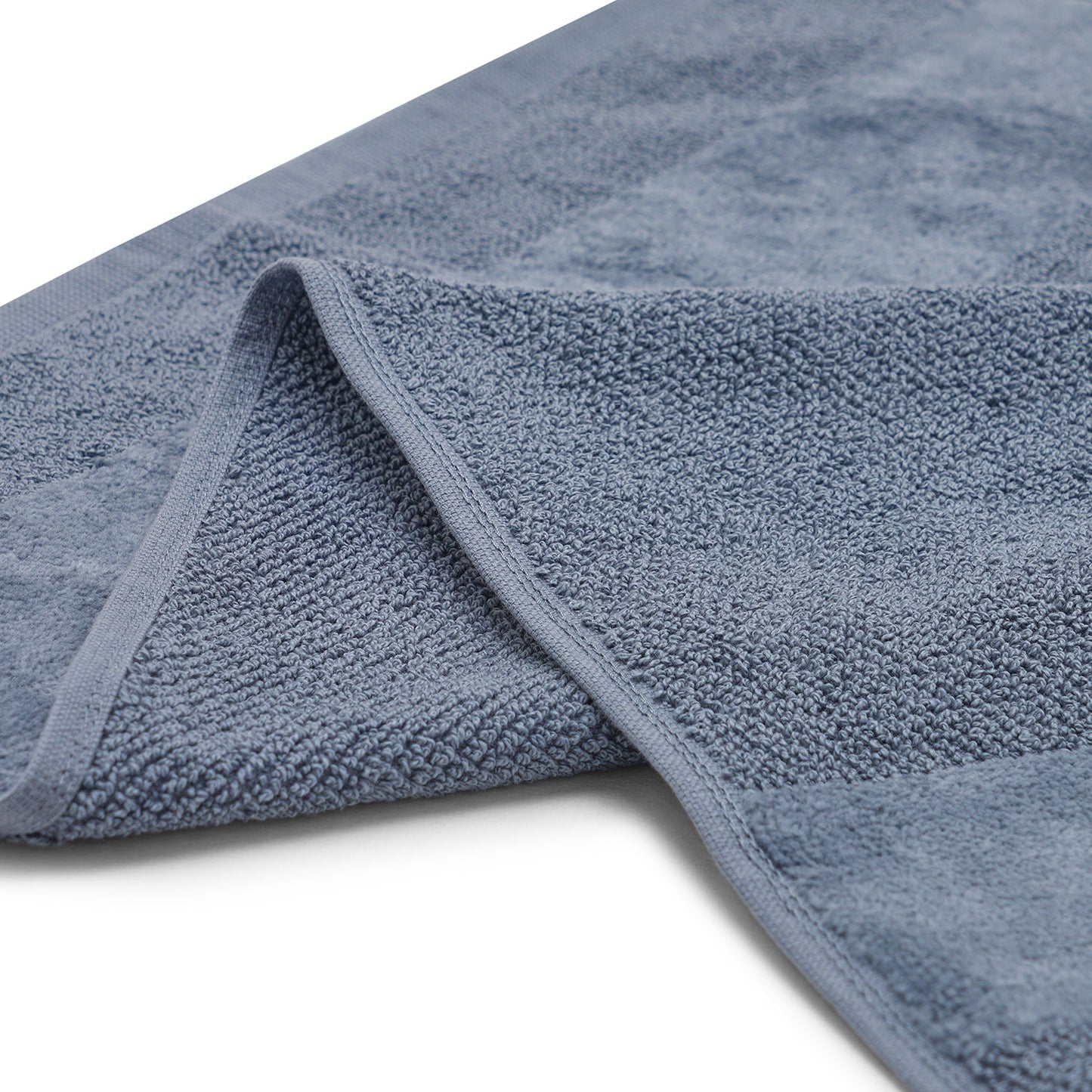 Set Of 4 Indigo Cotton Hand Towel