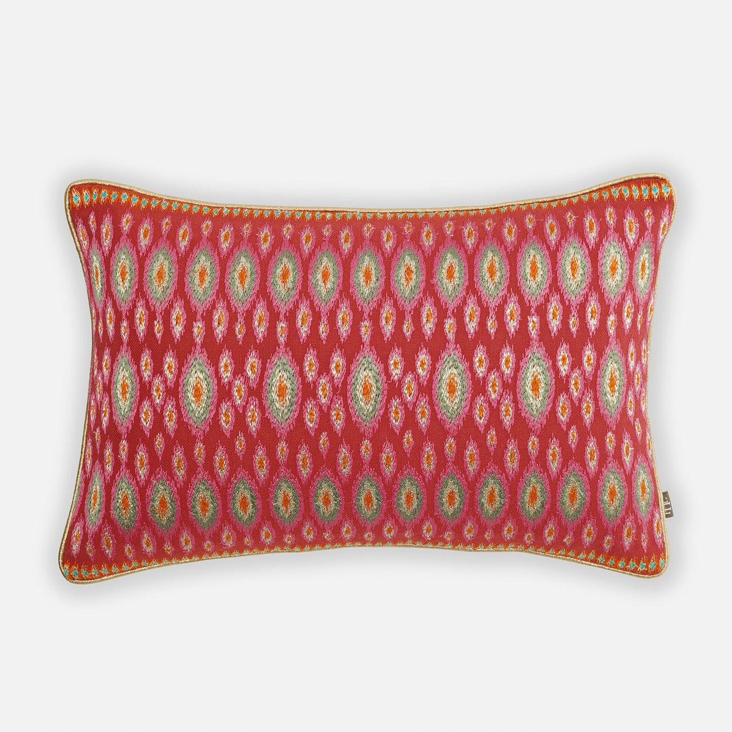 Pink Embroidered Cushion Cover 30×45cm