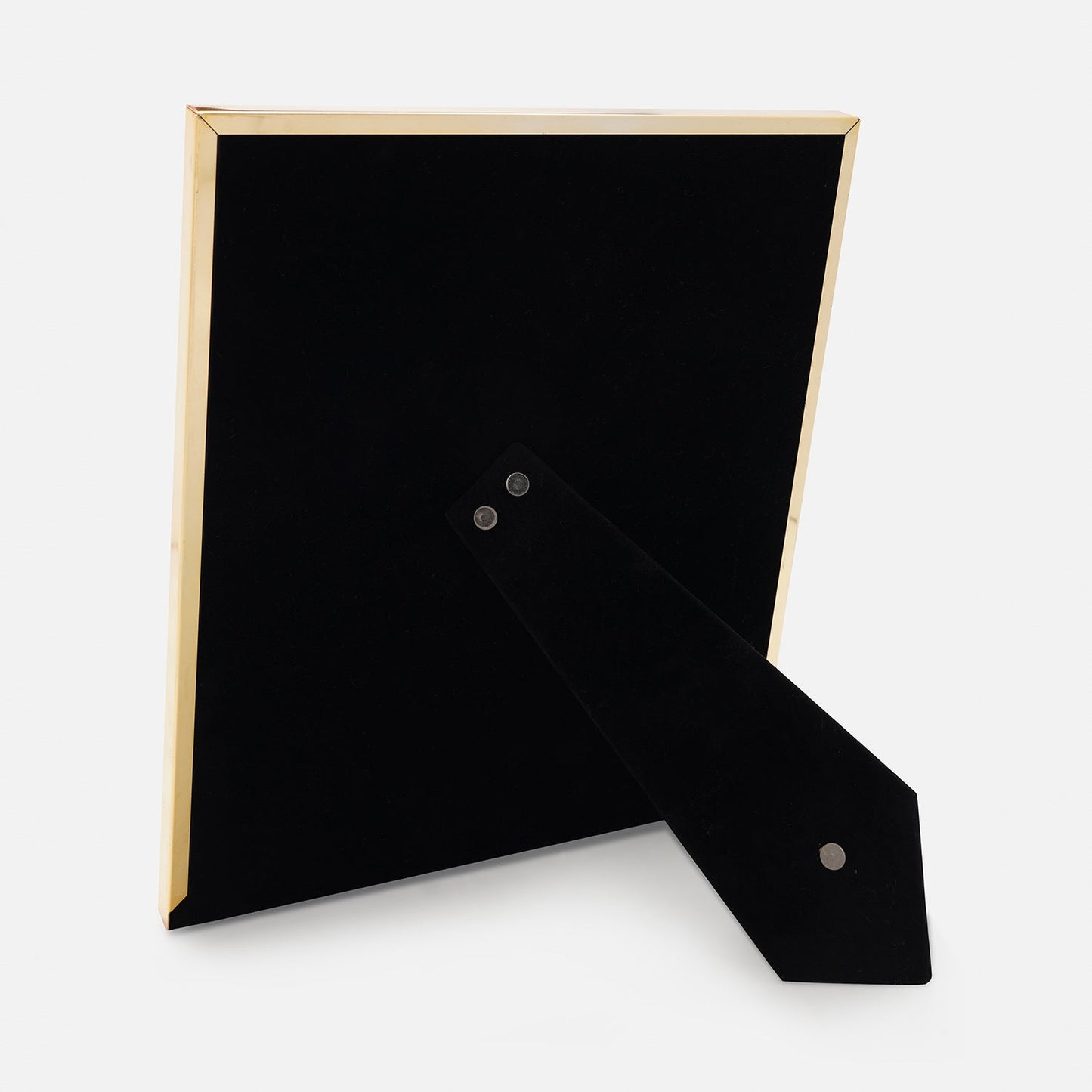 Gold Plated Geometric Pattern Metal Photo Frame-Large