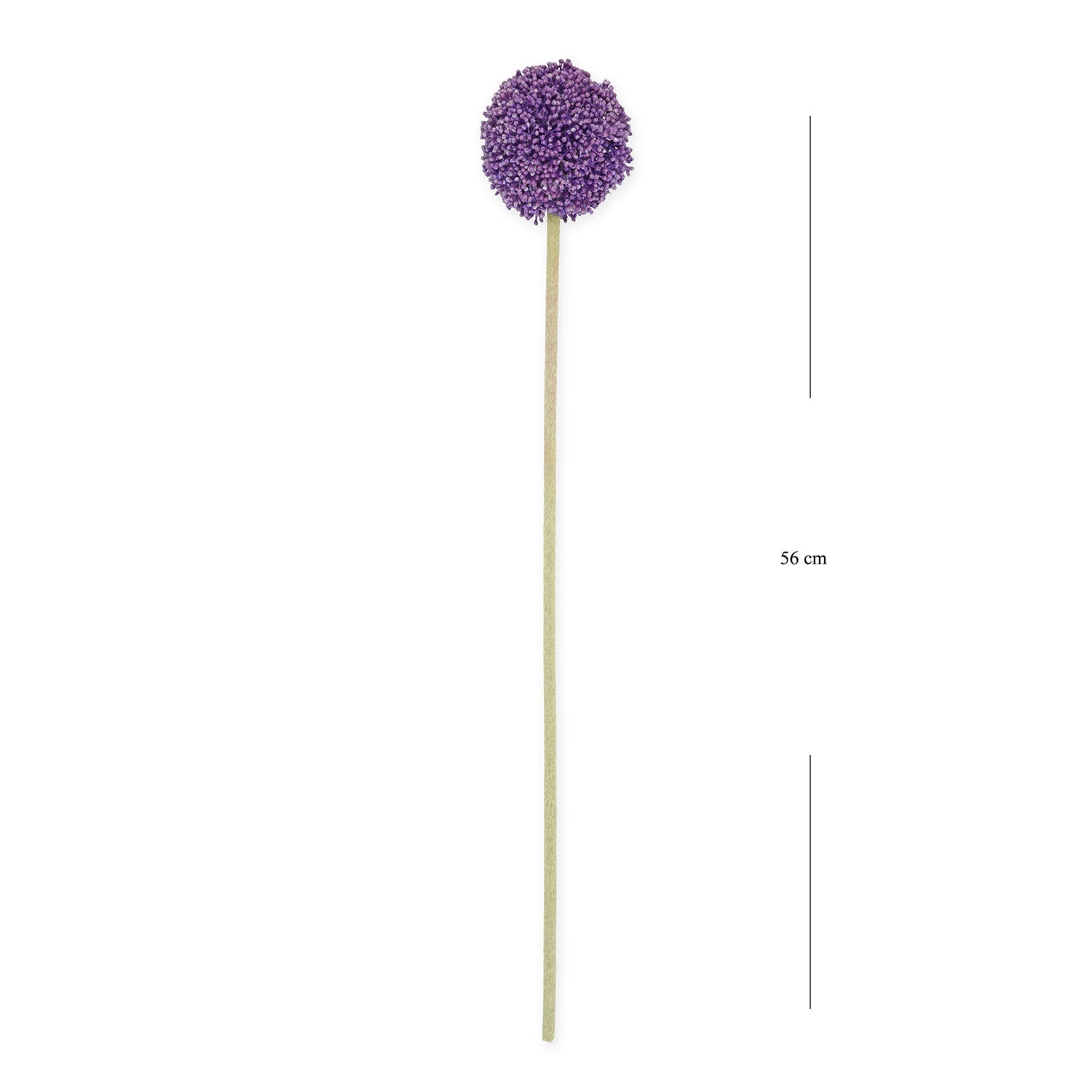 Purple Buddleia Artificial Stem - Single
