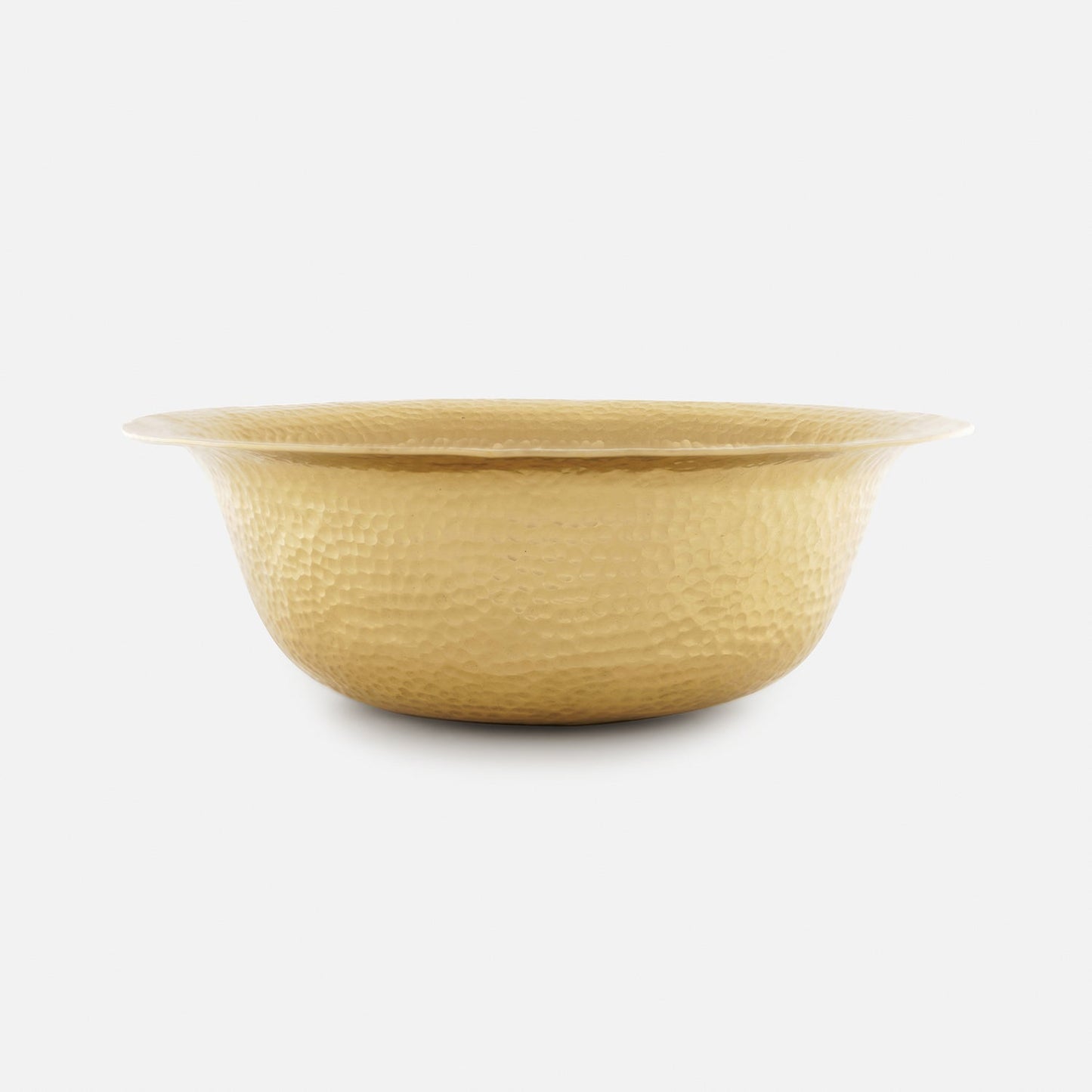 Gold Hammered Decorative Metal Bowl - Small
