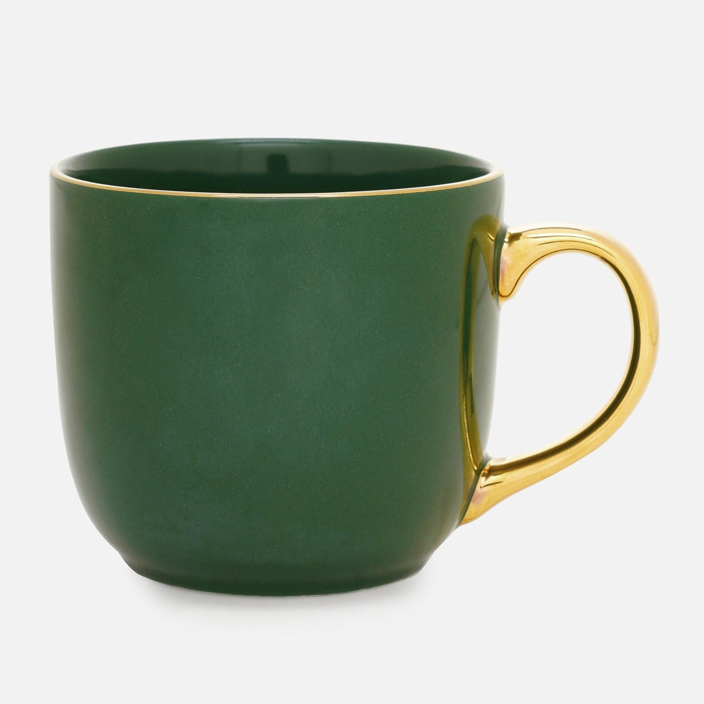Set of 2 Dark Green Senorita Coffee Mug