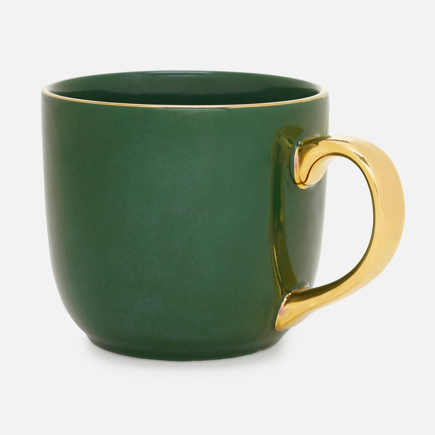 Set of 2 Dark Green Senorita Coffee Mug
