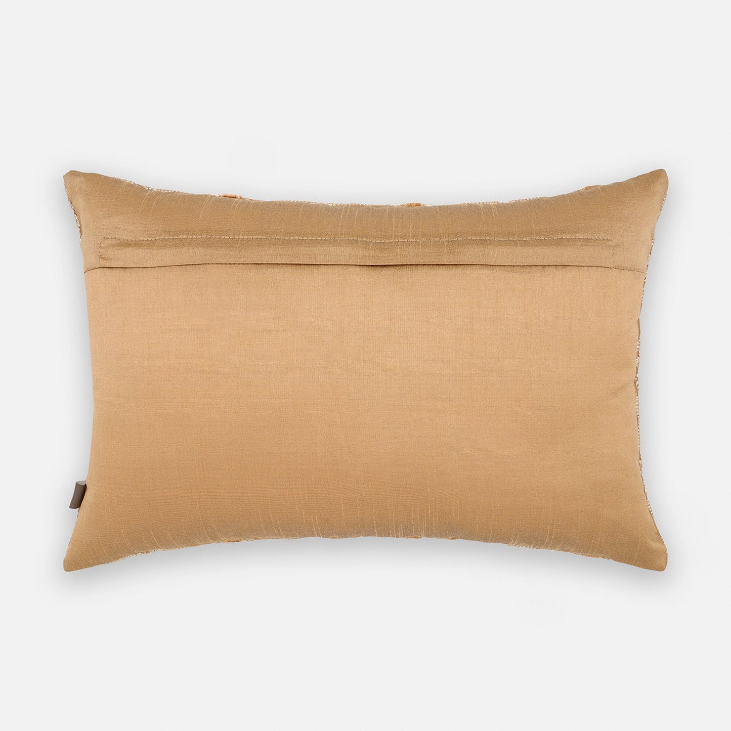 Gold Embroidered Rectangle Cushion Cover