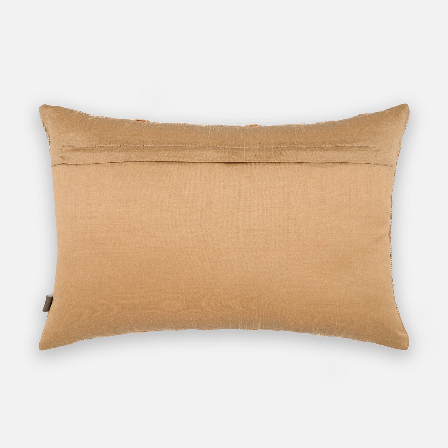 Gold Embroidered Rectangle Cushion Cover