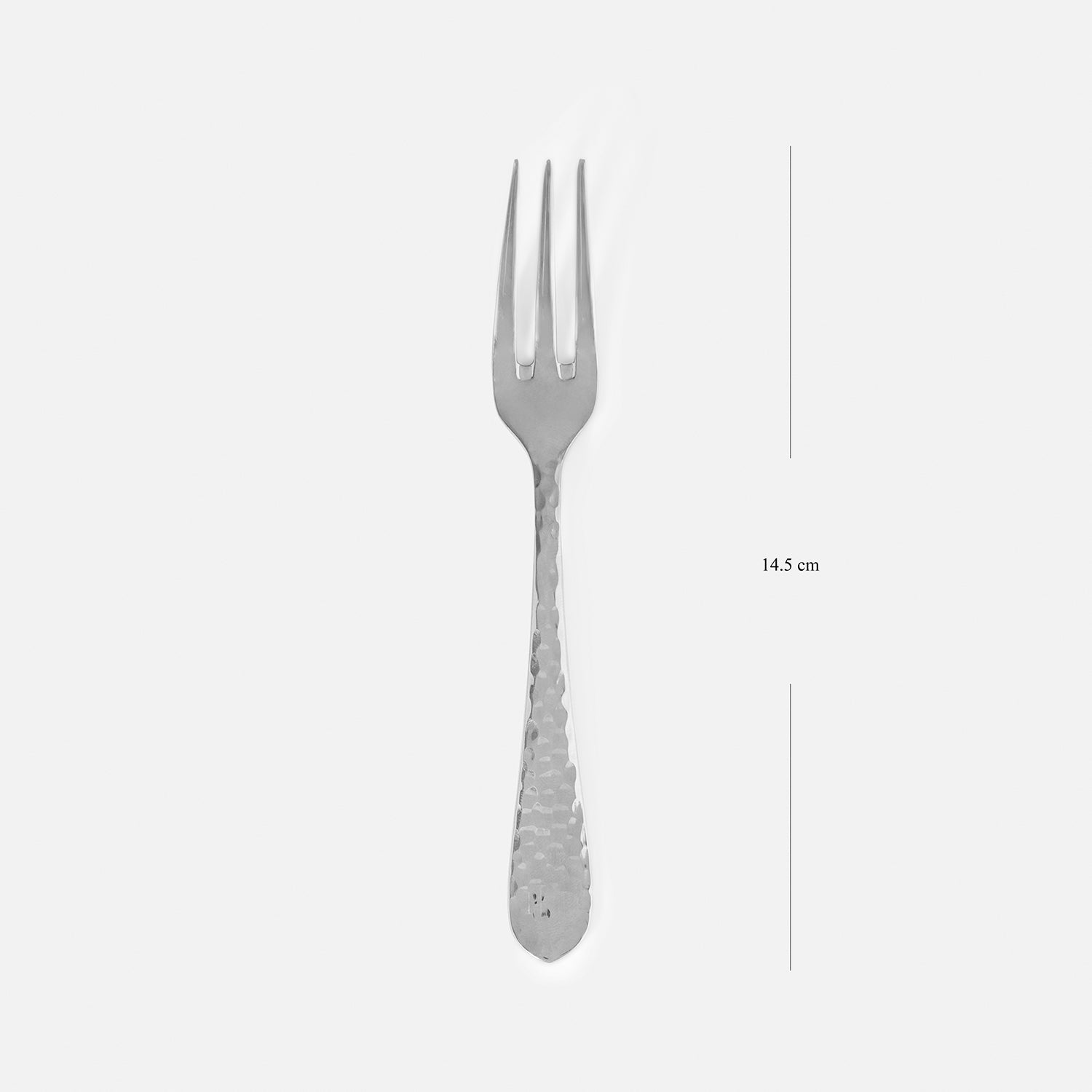 Set of 7 Silver Stainless Steel Pastry Server and Forks