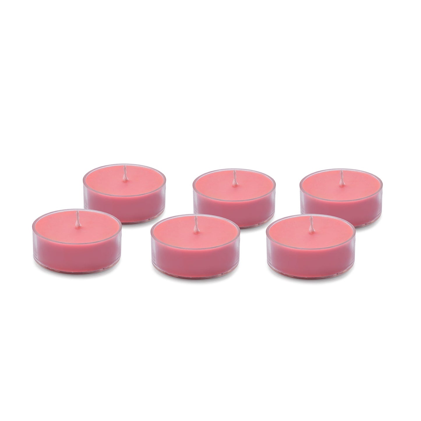 Set of 24 Pink Island Fruit T-Light Candles