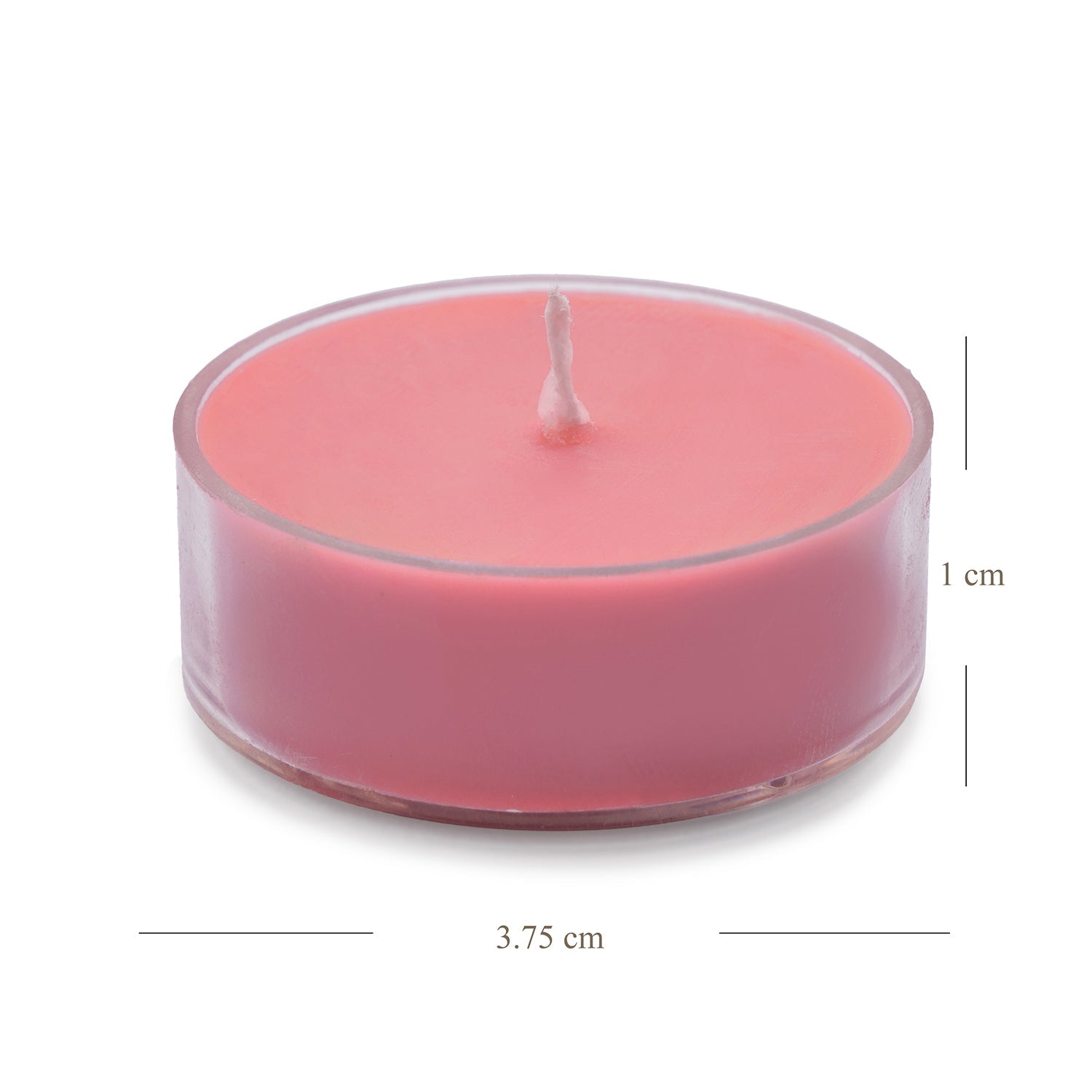 Set of 24 Pink Island Fruit T-Light Candles